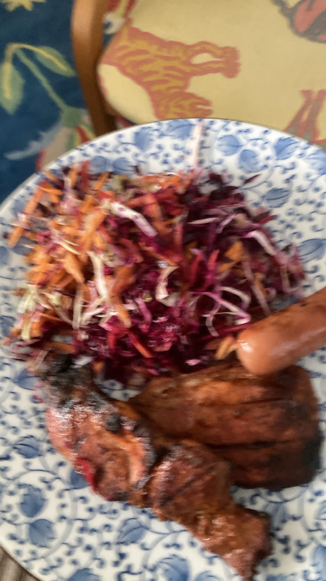 Grillad kyckling med sallad