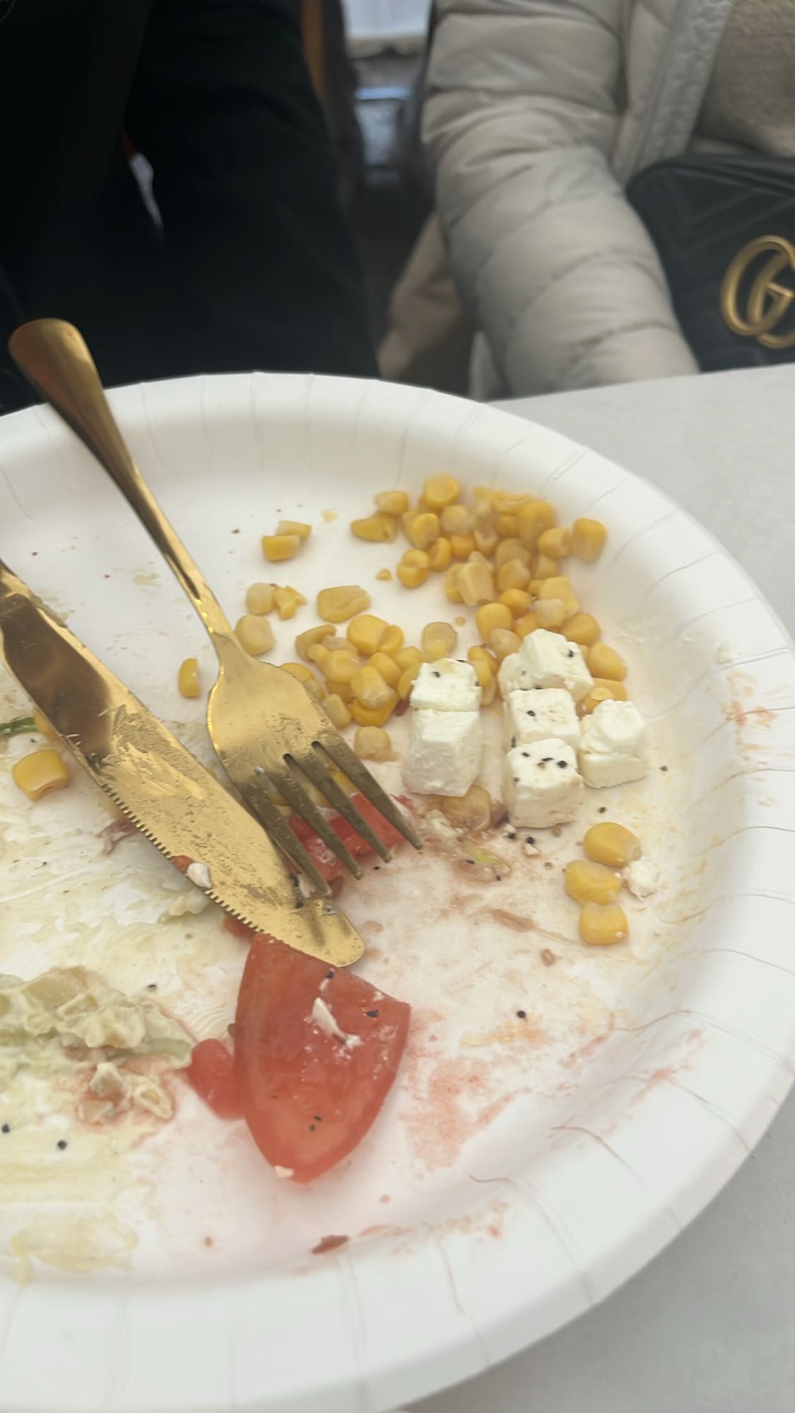 Majssallad med feta