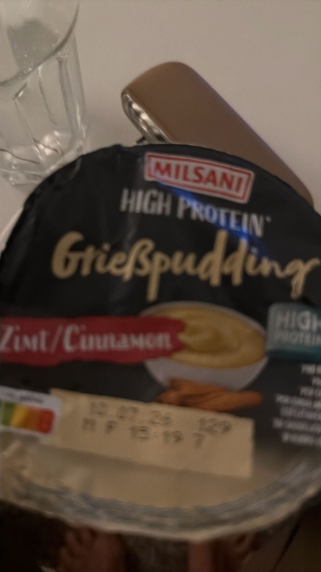 High Protein Grießpudding