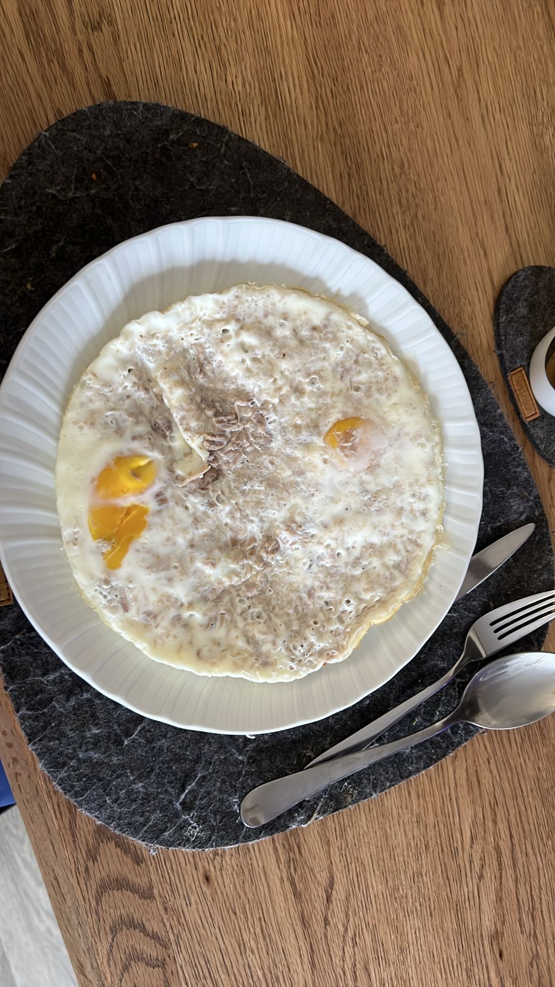 Uova e avena