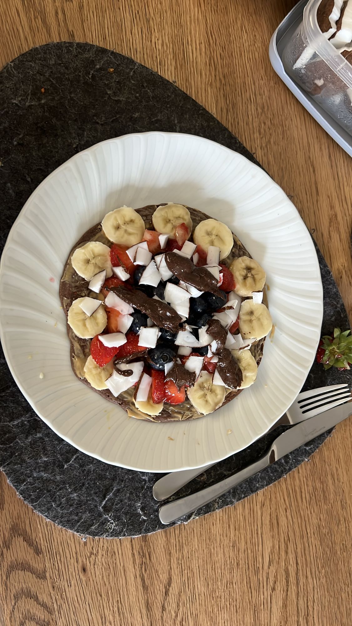 Pancake con frutta