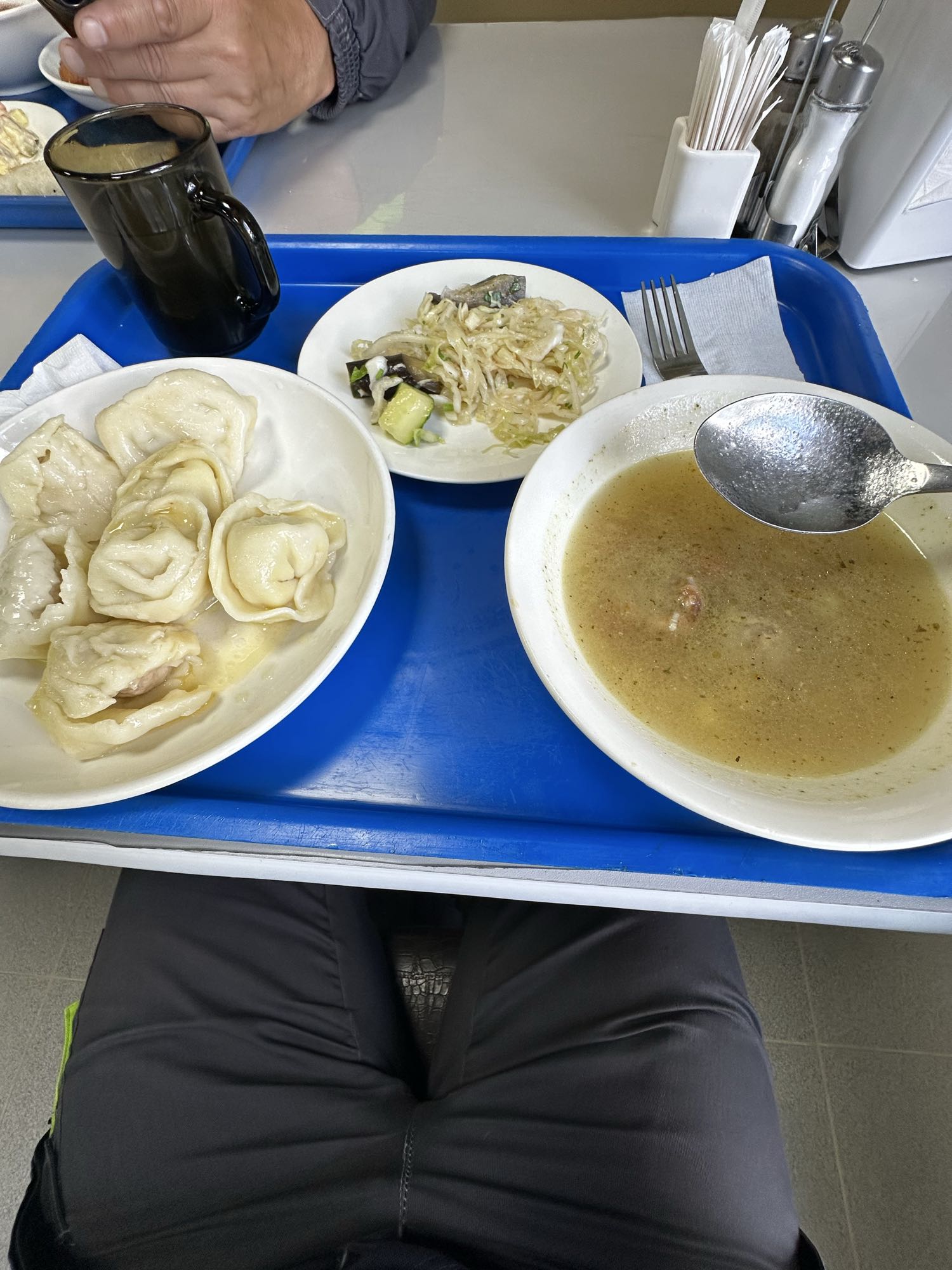 Пельмени с супом