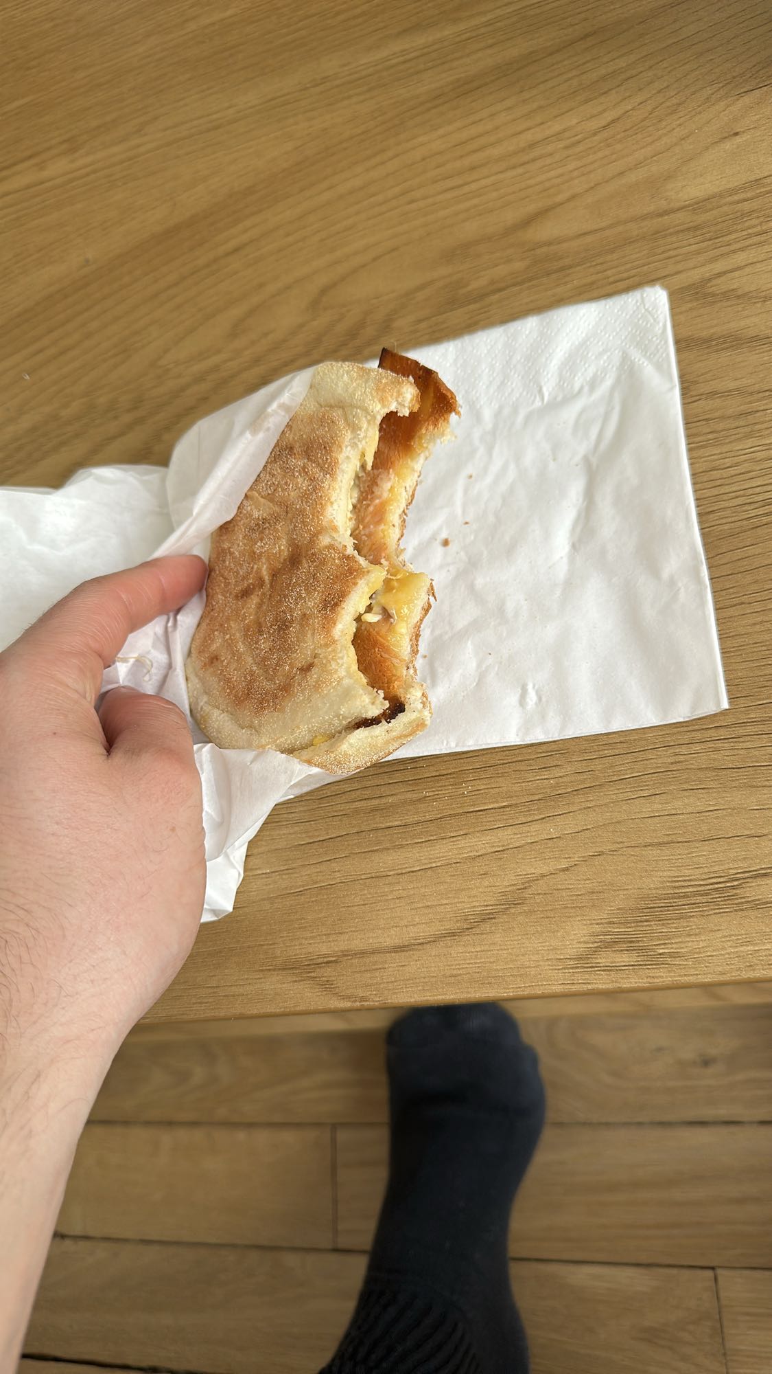 Muffin bacon œuf