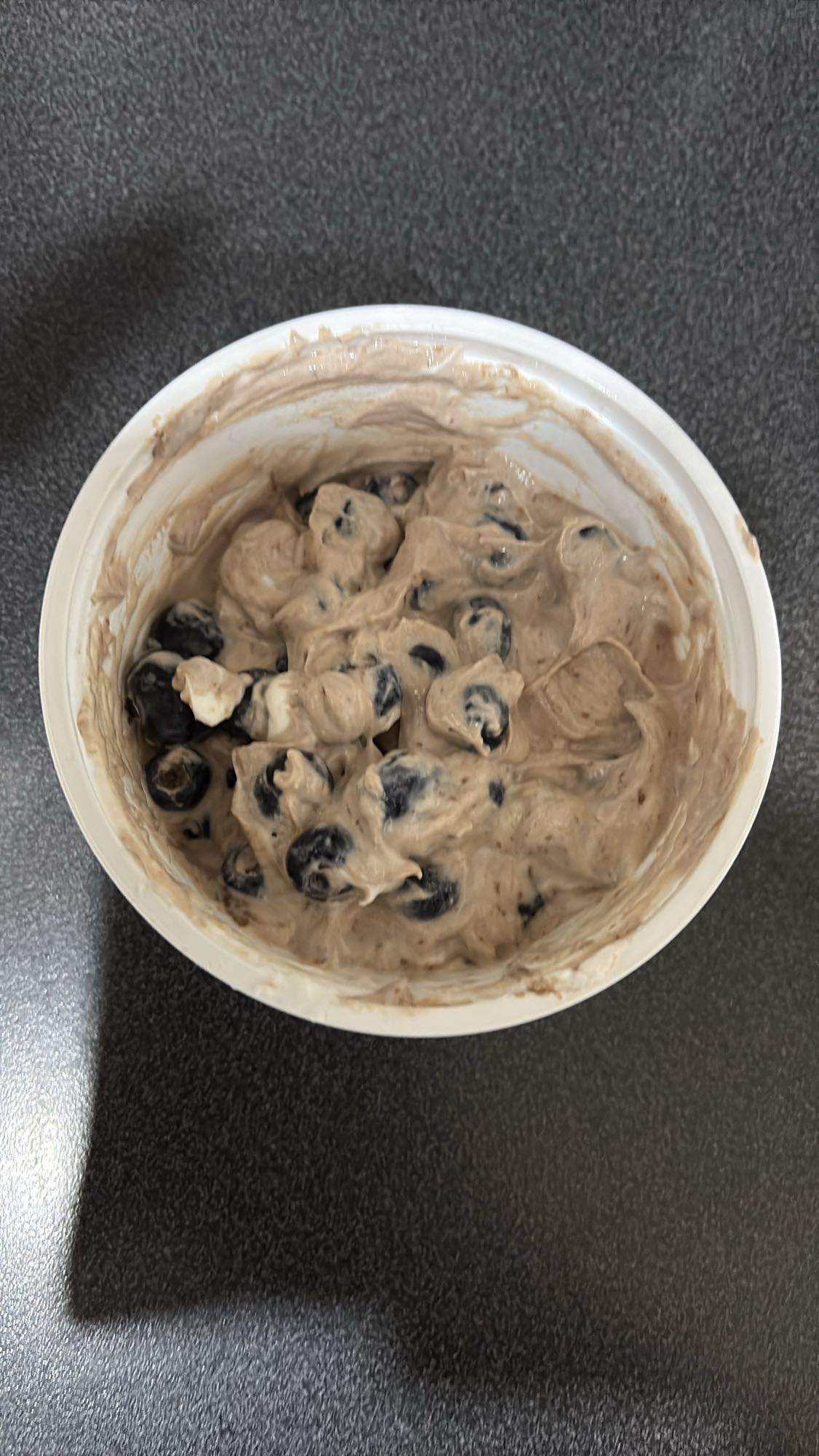 Yoghurt med blåbær