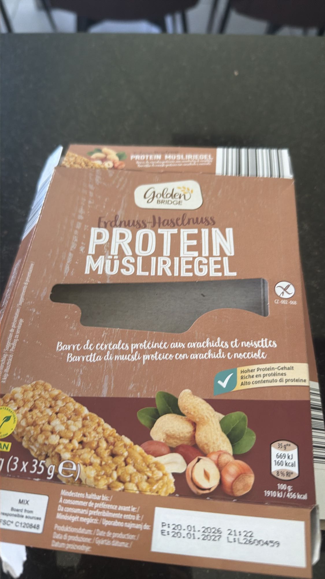 Protein-Müsliriegel