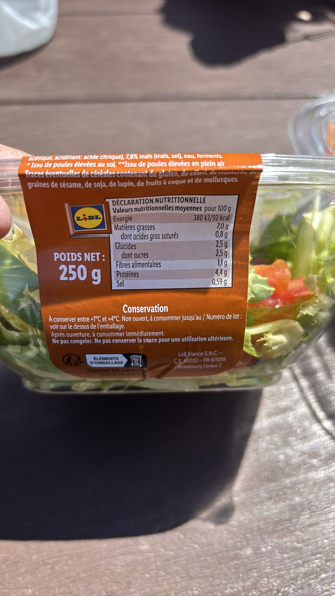 Salade composée