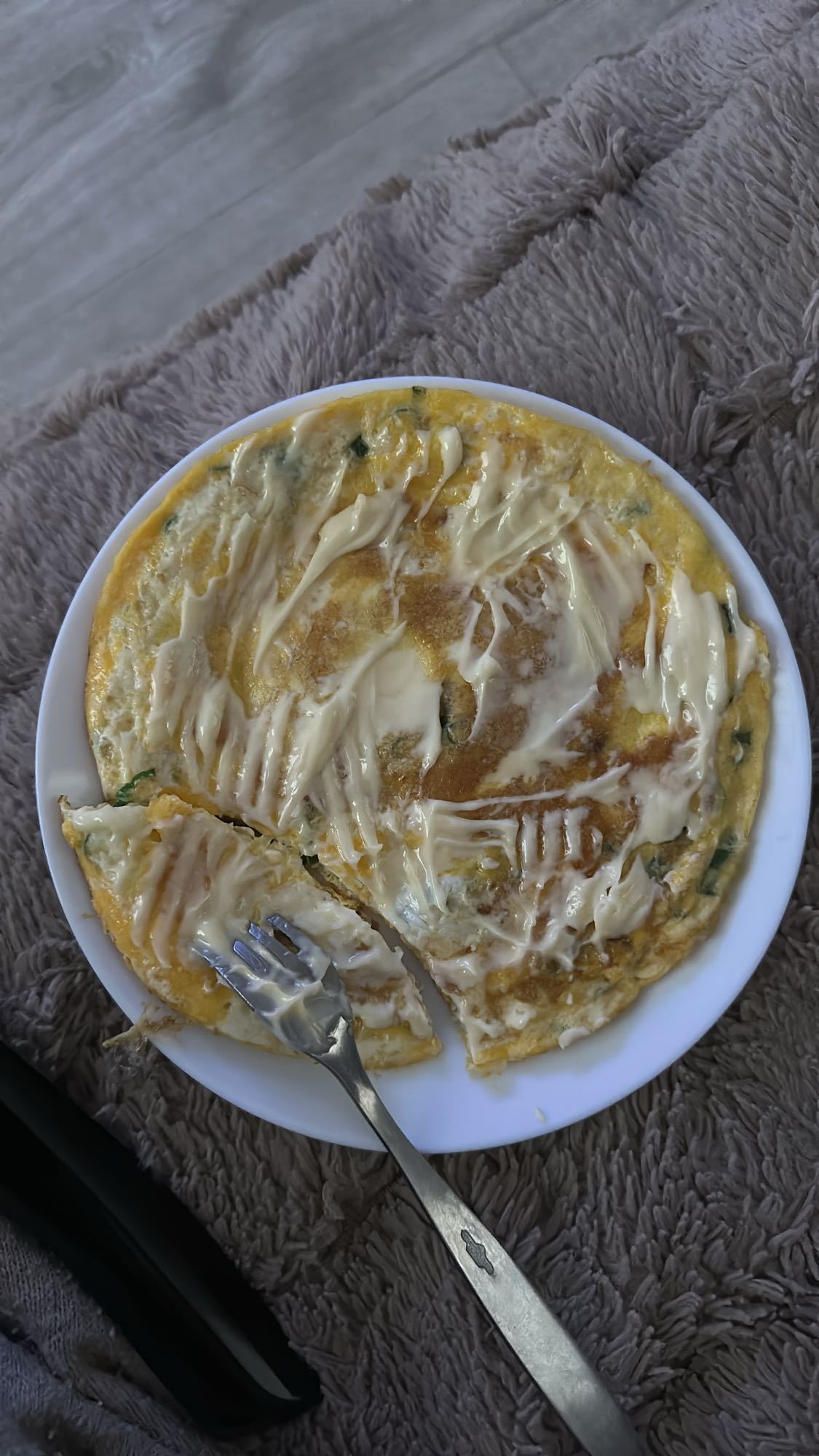 Omlet z majonezem