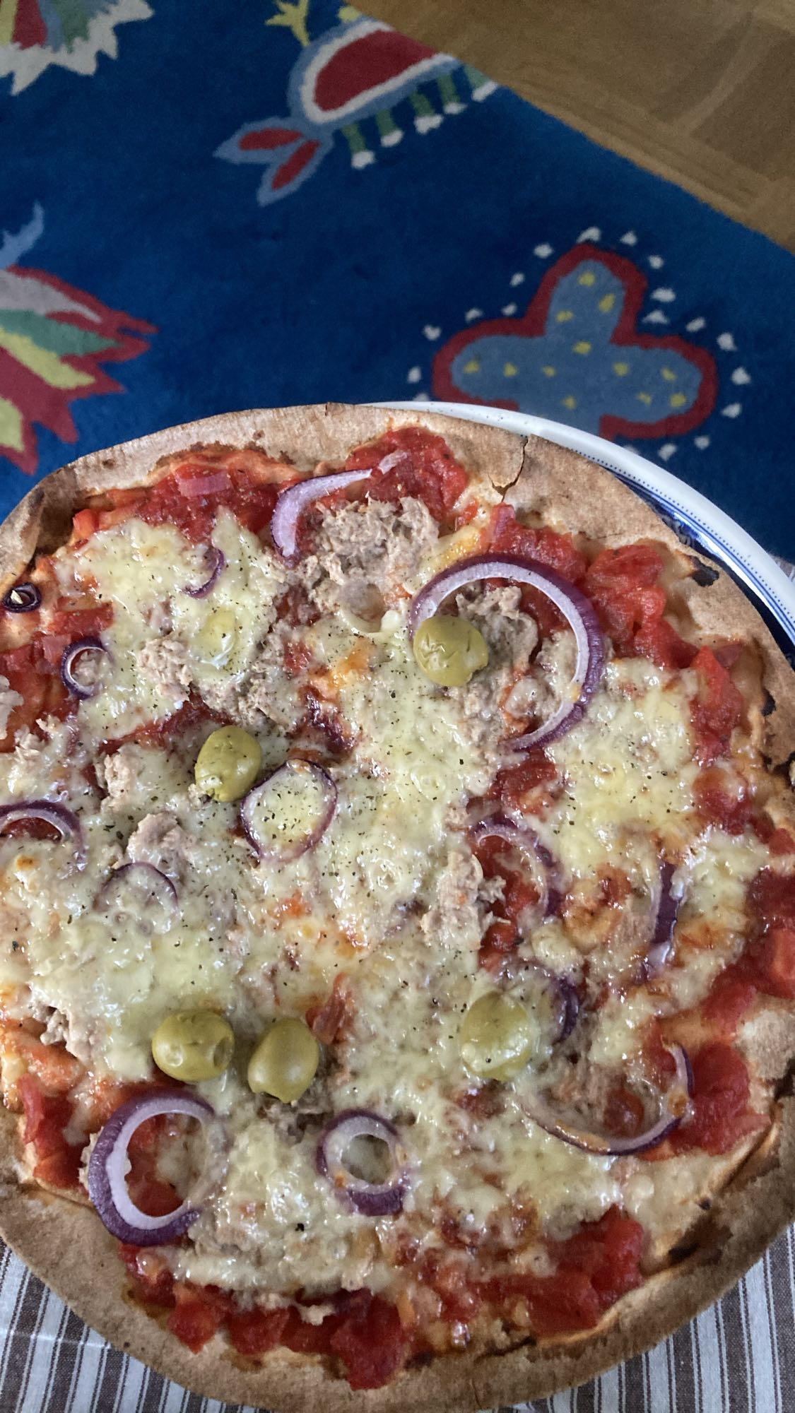 Tonfiskpizza