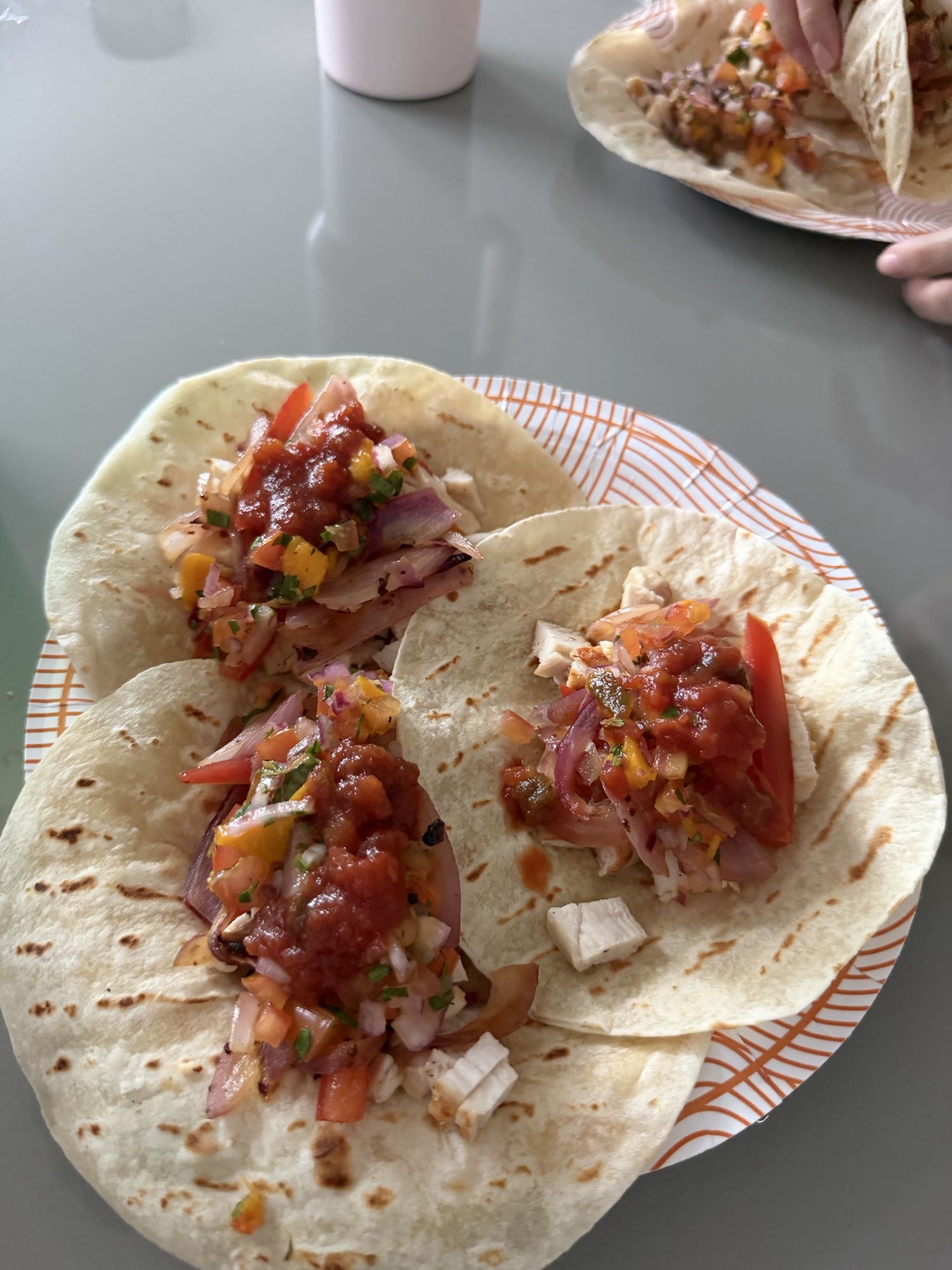 Tacos de pollo