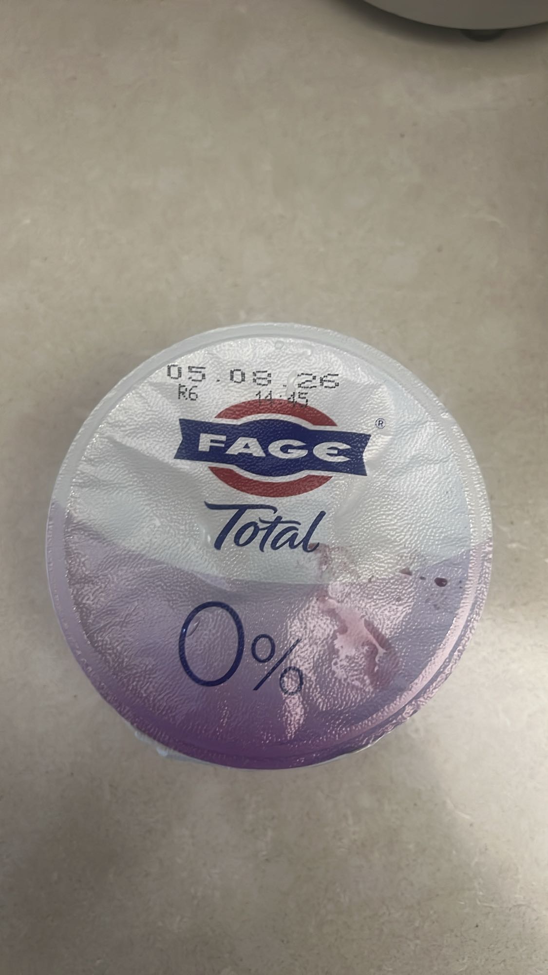 Yogurt greco 0%