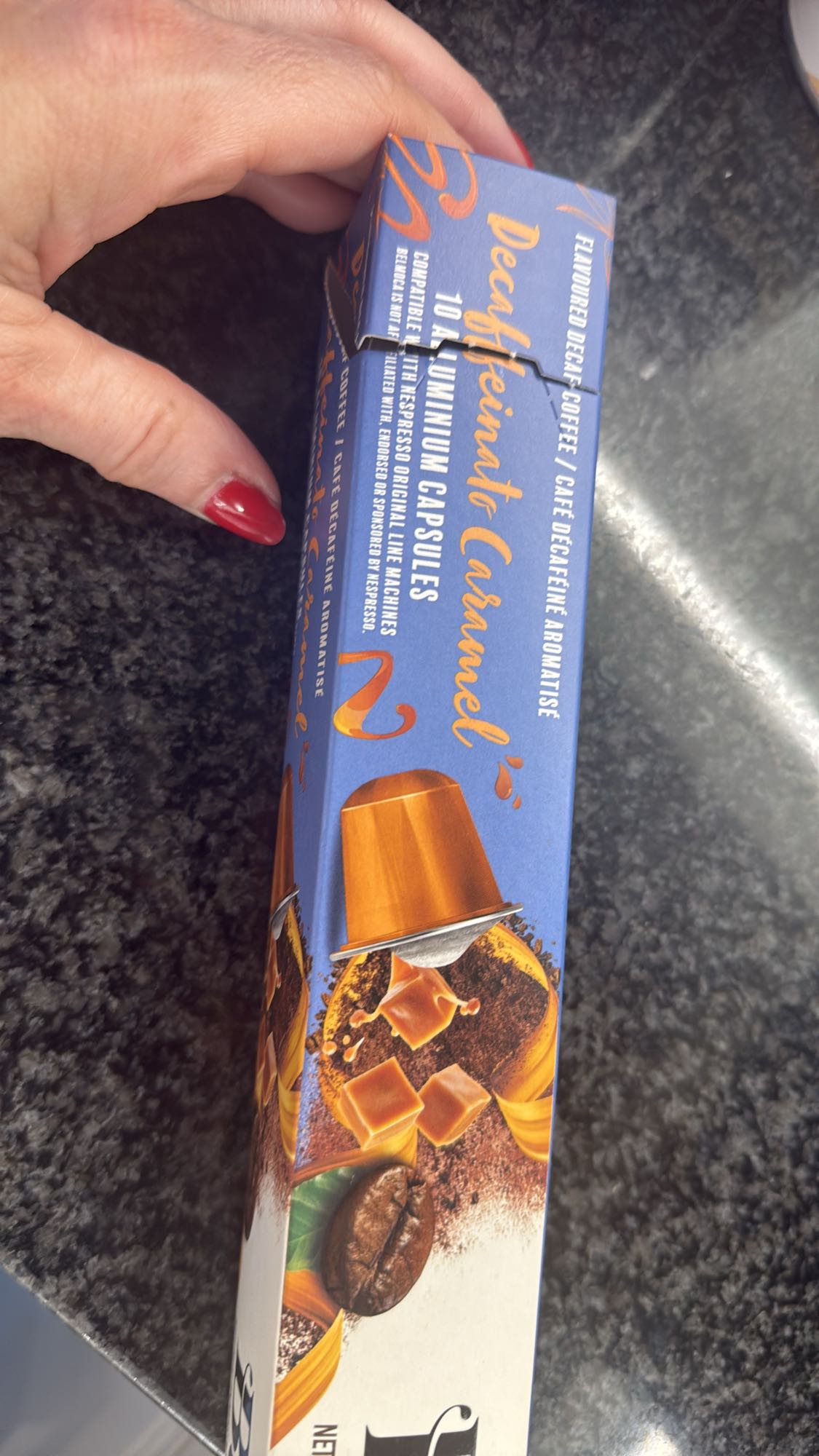 Cafeïnevrije karamelkoffie