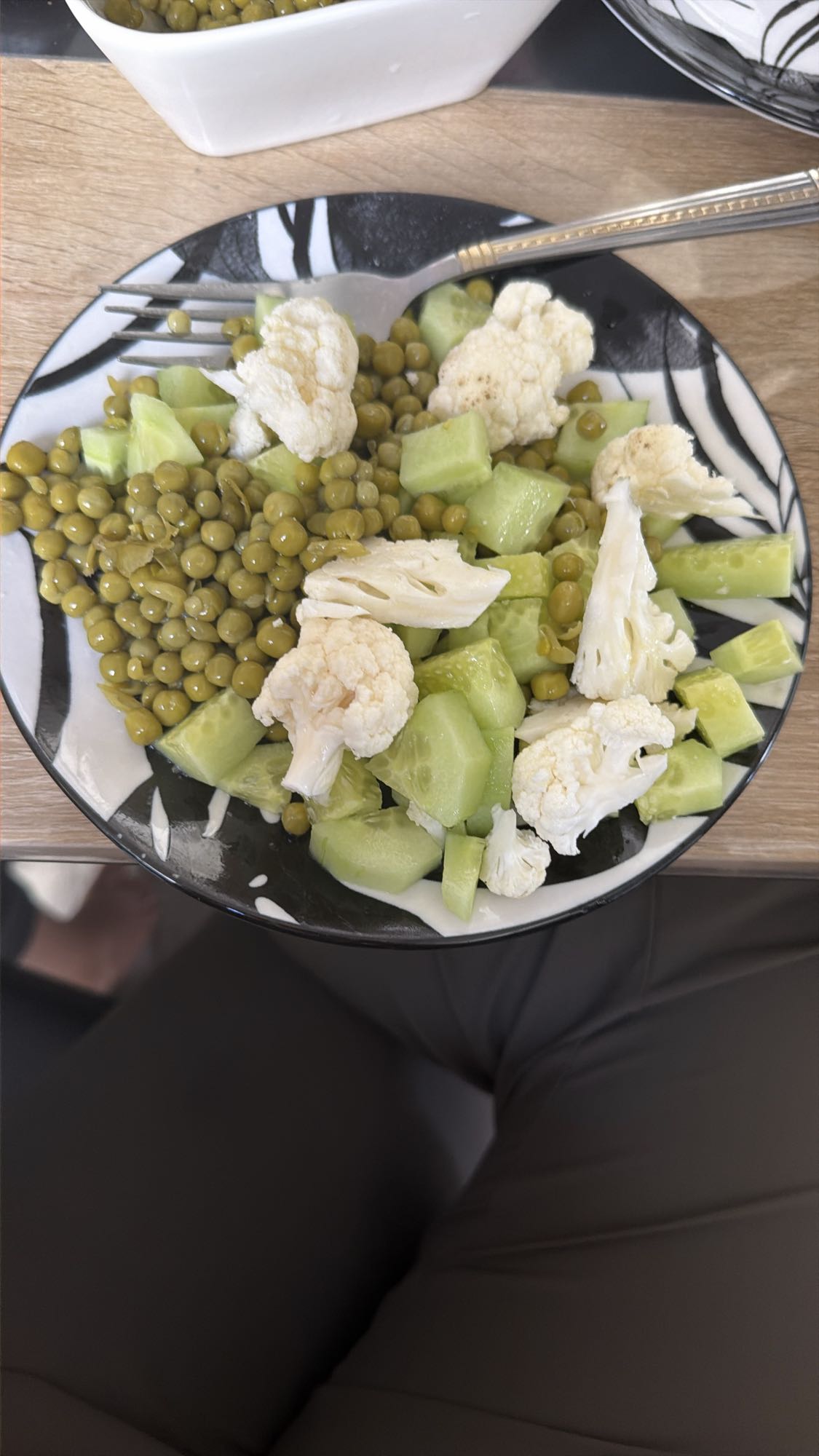 Salată cu mazăre