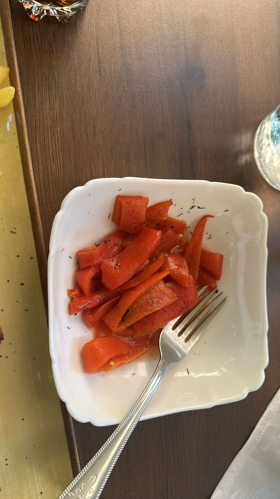 Marinated Red Peppers
