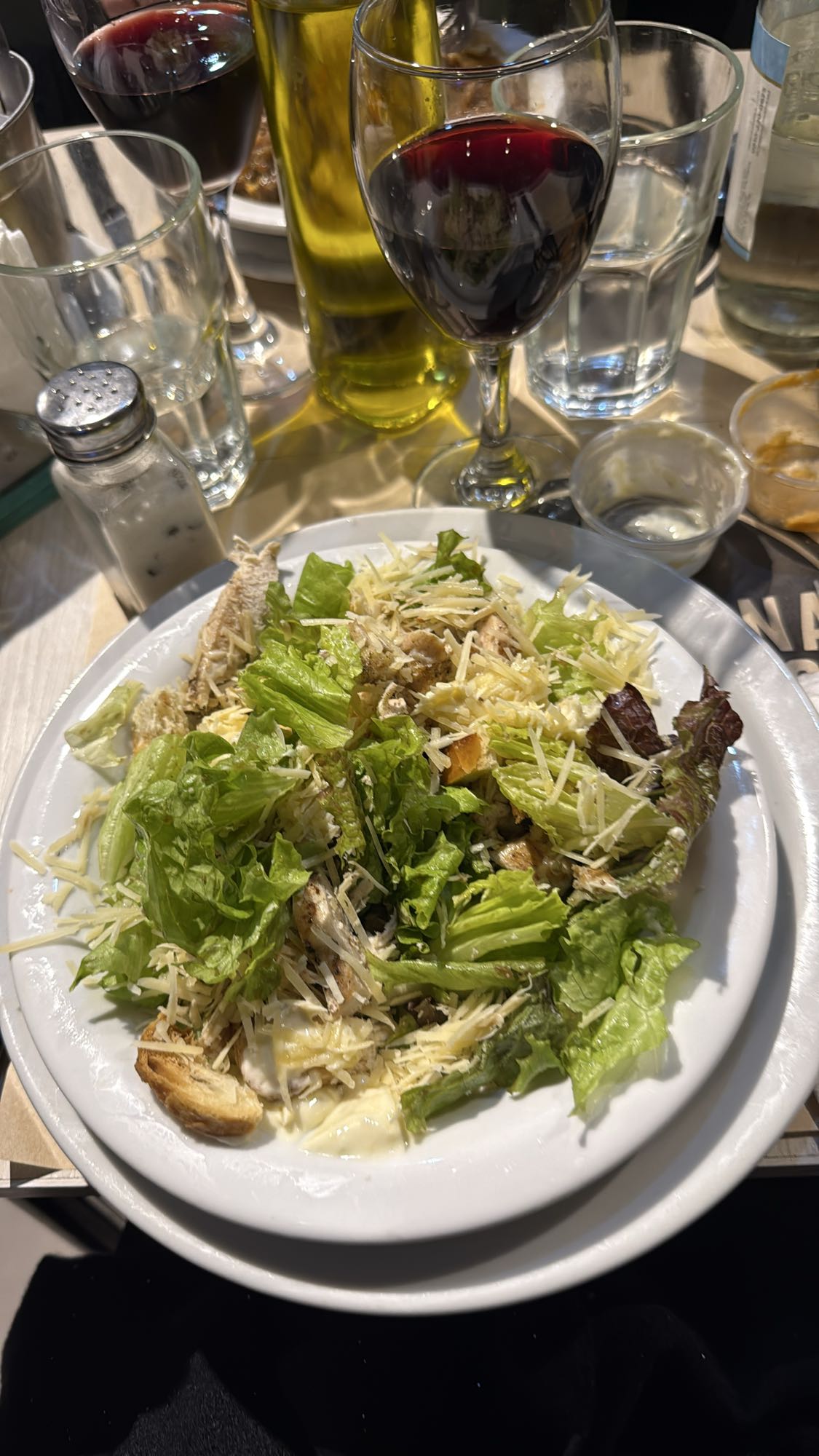ensalada césar con pollo