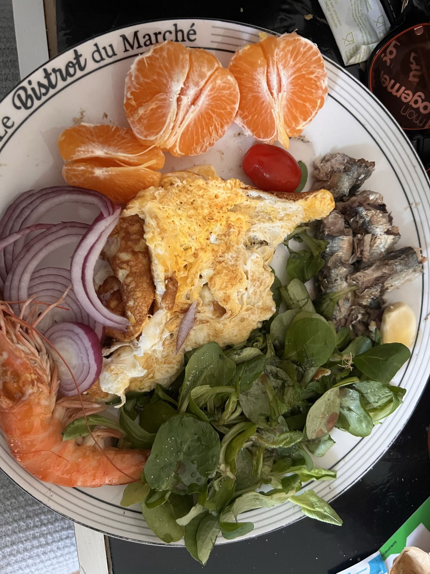 Assiette mixte protéinée