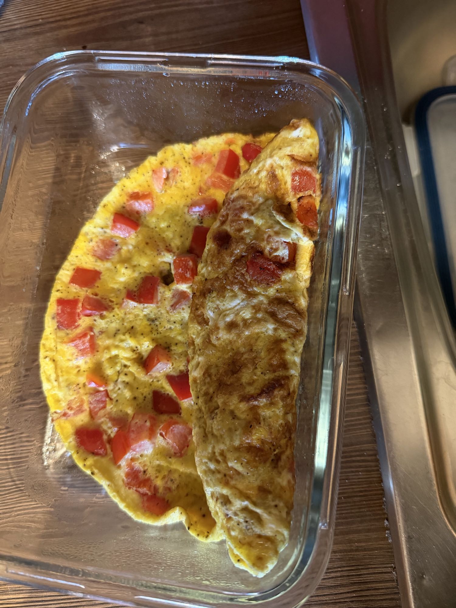Omlet z papryką