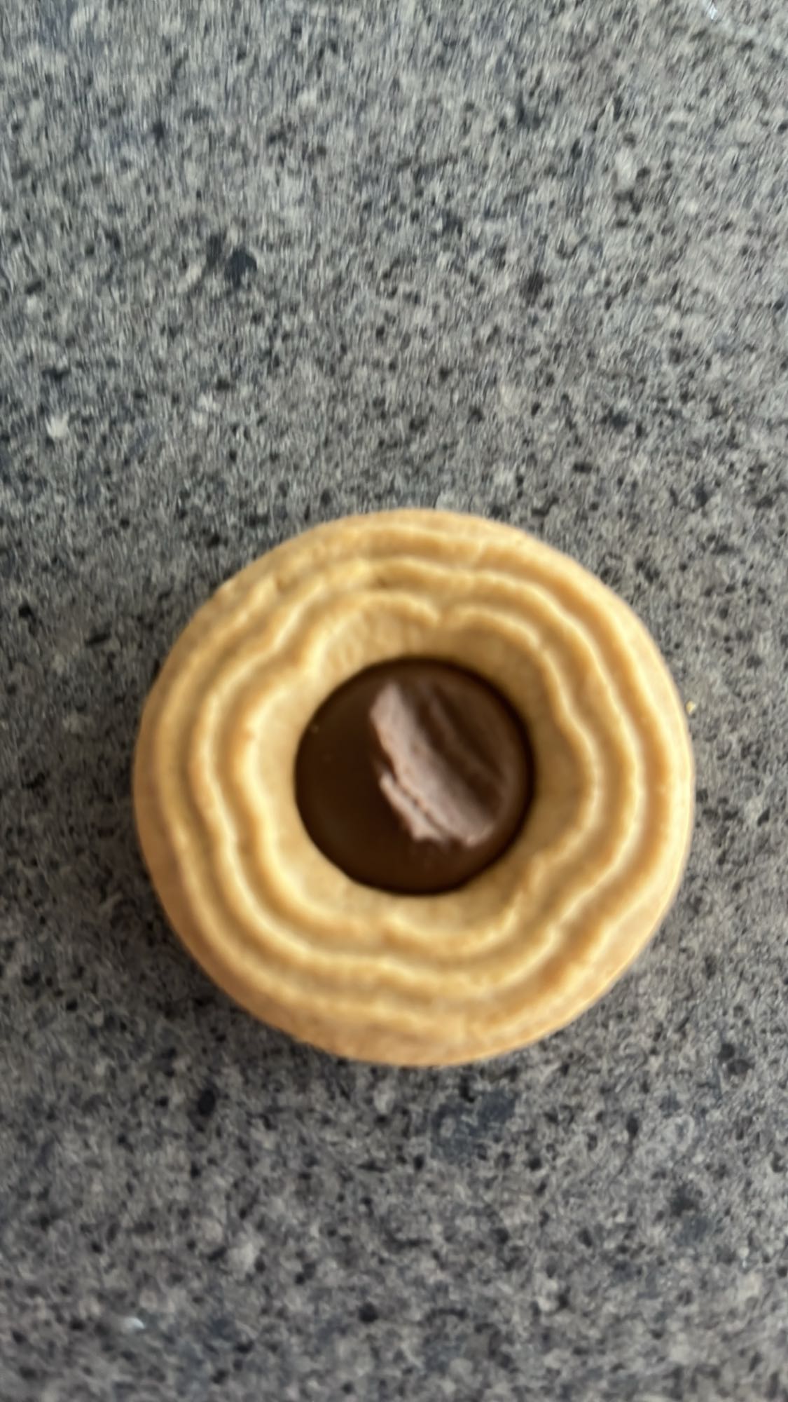 Småkaka med choklad