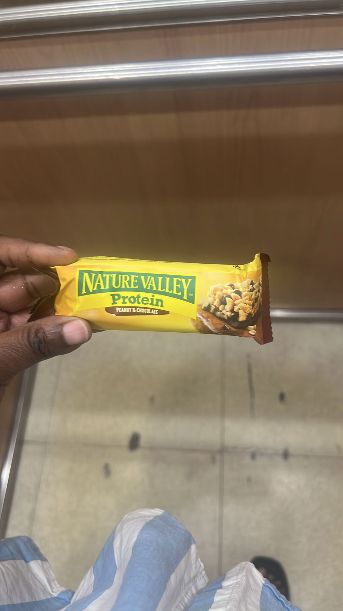 Barre protéinée cacahuète