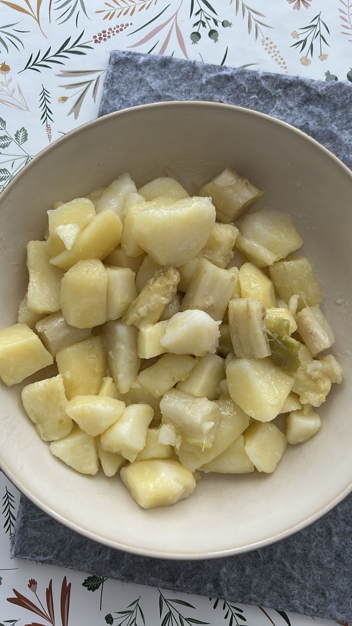 yuca cocida
