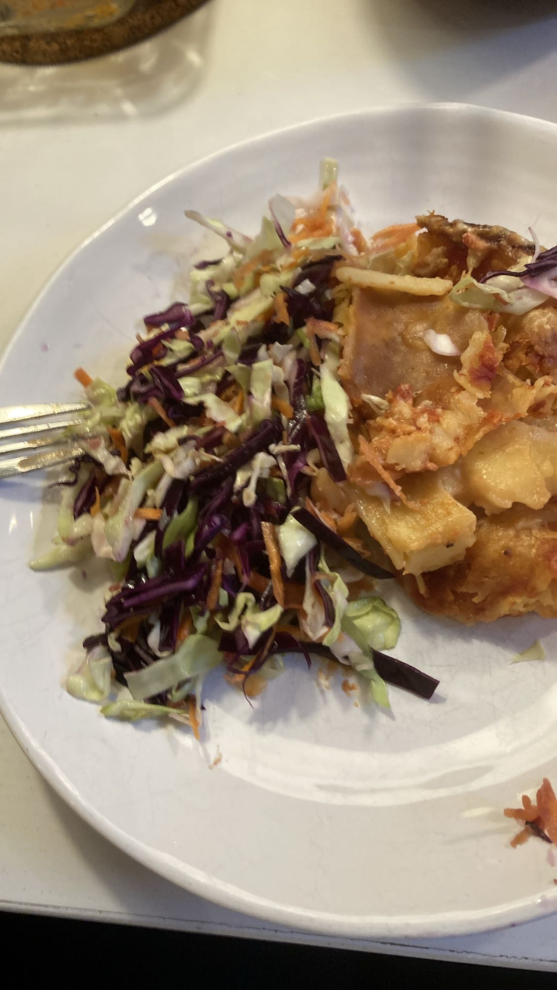 Lasagne med kålsallad