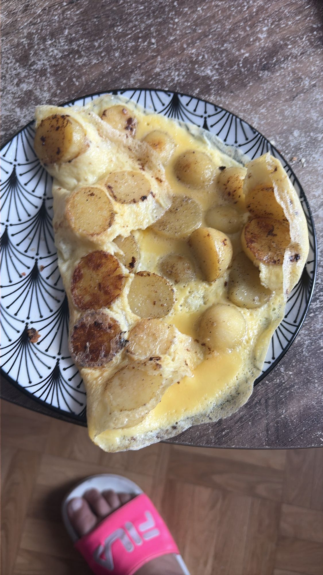 Omelette aux pommes de terre