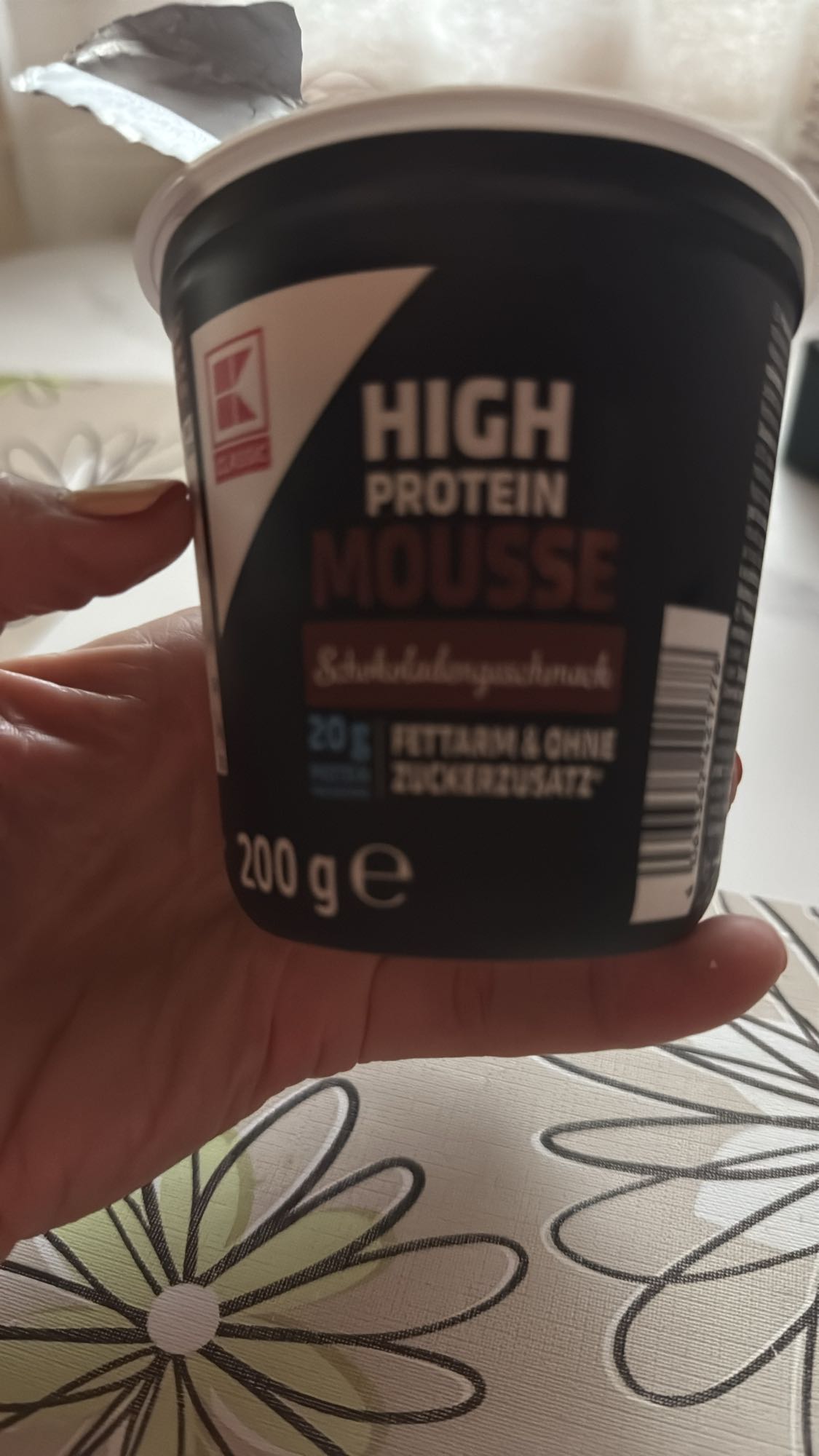 Mousse proteică