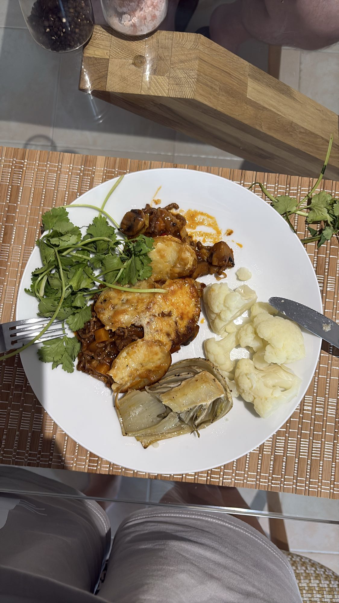 Veg Beef Plate