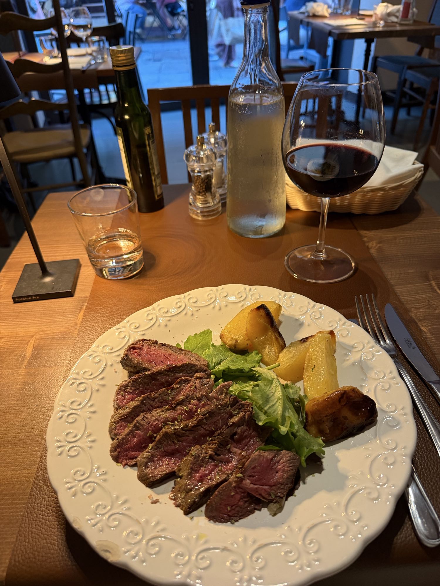 Tagliata con patate