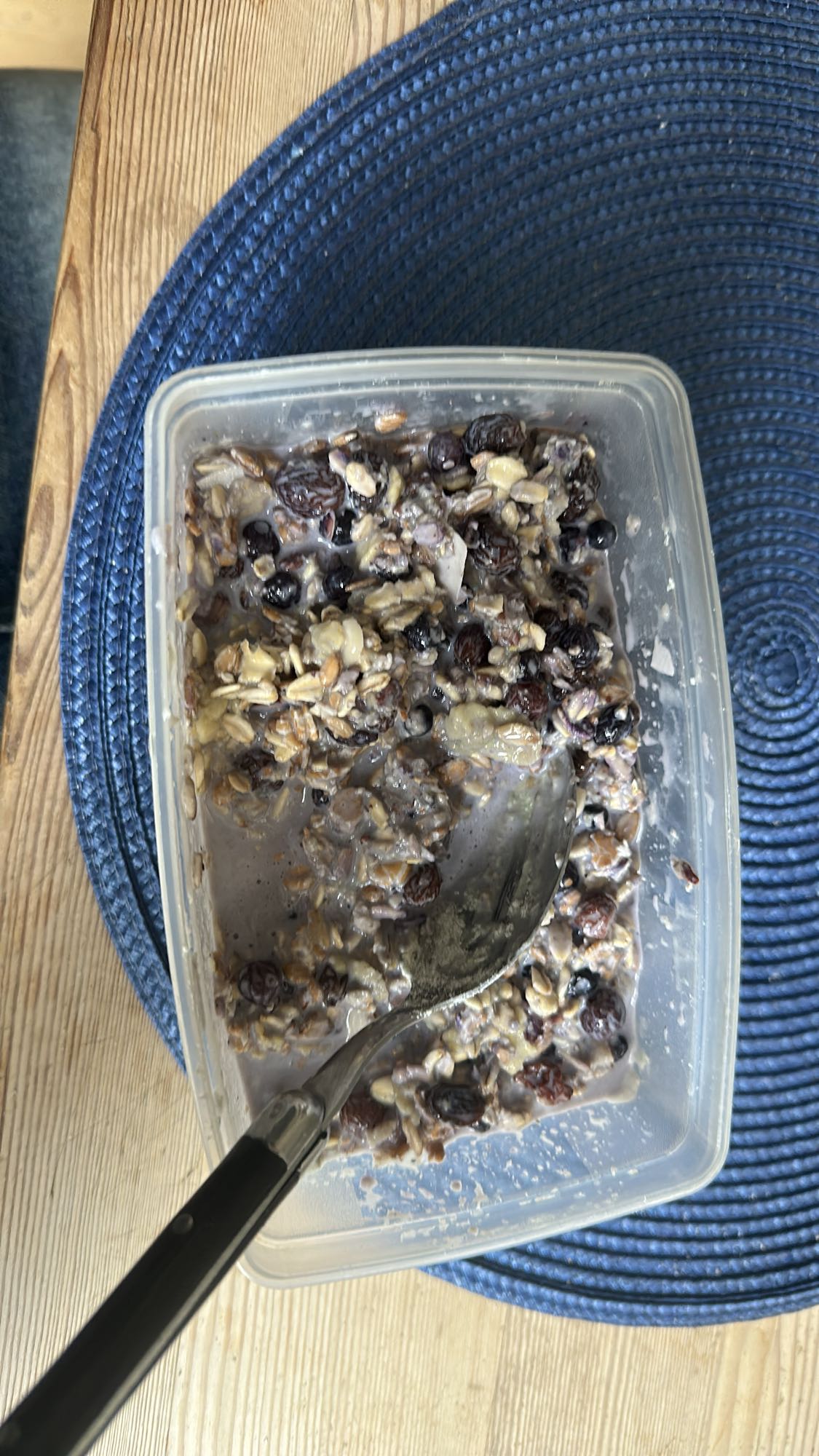 Müsli med bär och russin