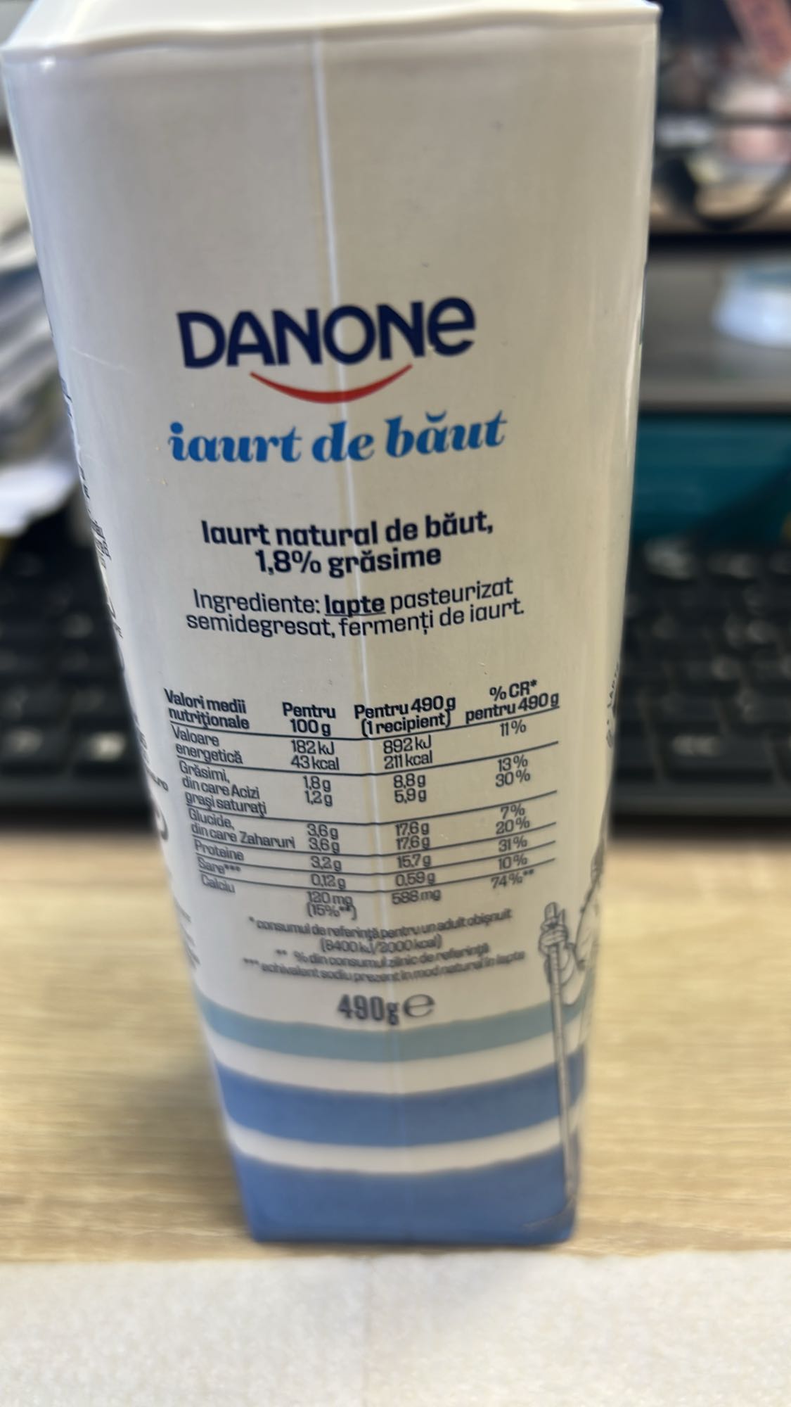 iaurt de băut natural
