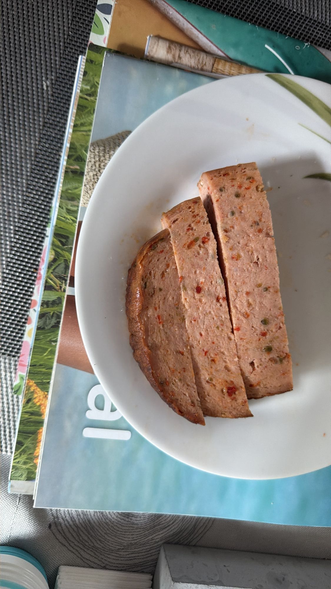Fleischkäse mit Paprika