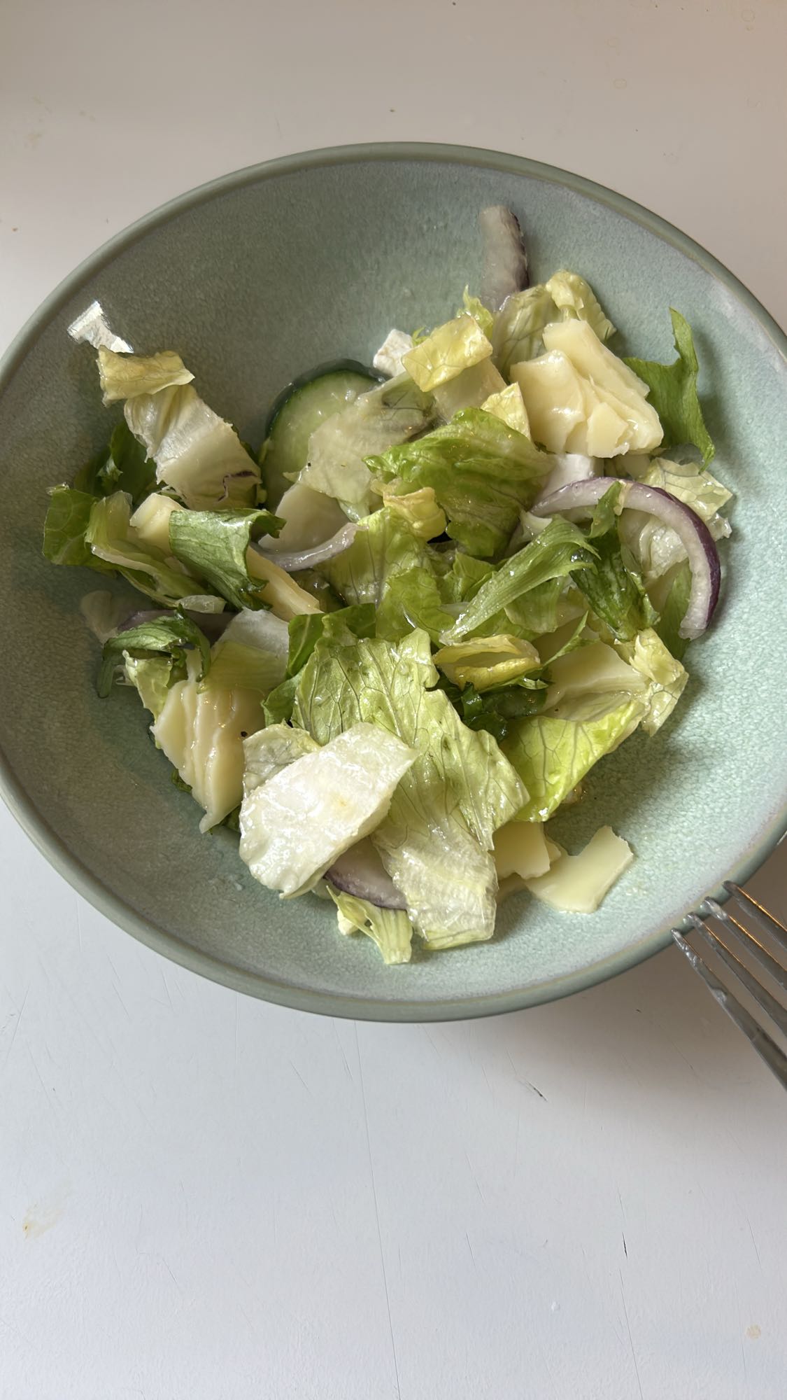 Green Cheese Salad