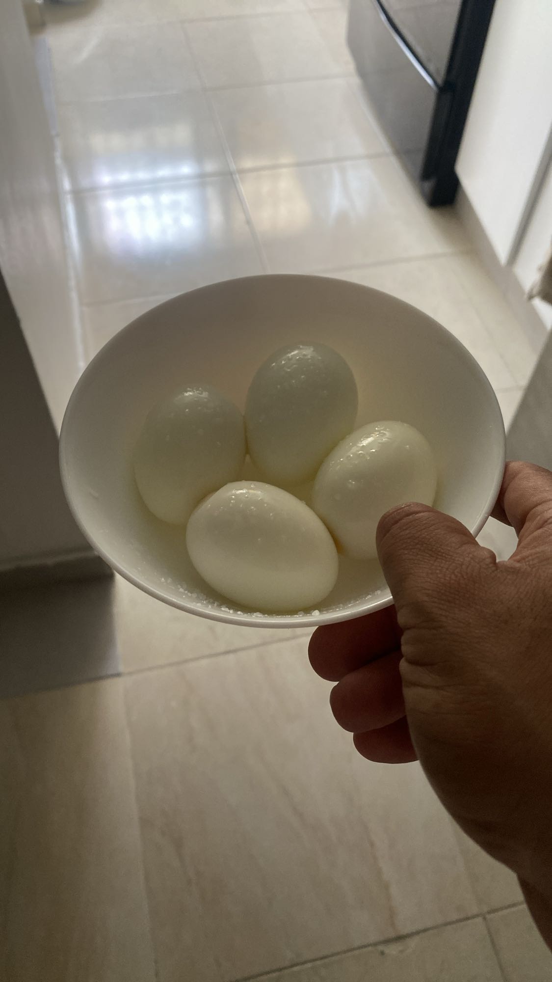 huevos cocidos