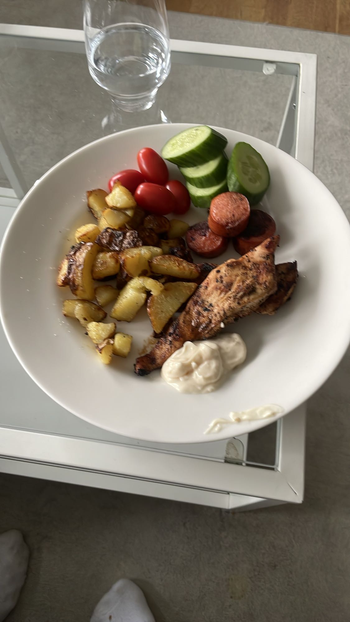 Kyckling med potatis
