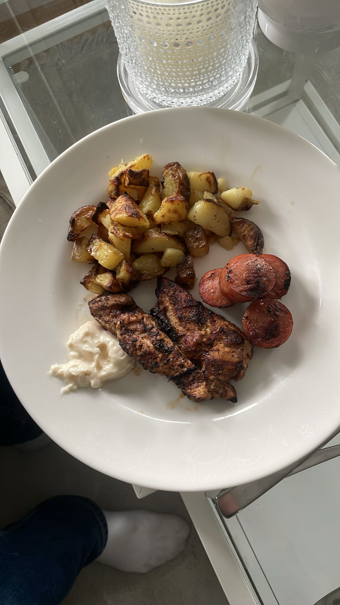 Kyckling med potatis