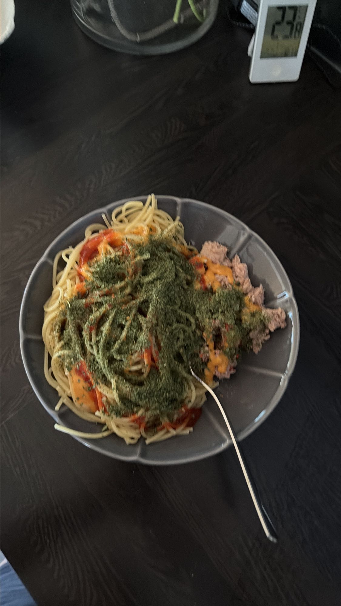 Spaghetti med tonfisk