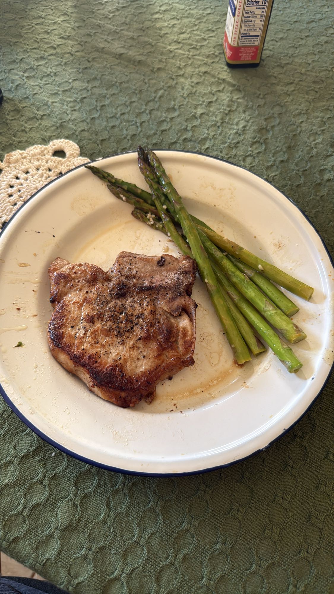 Pork Chop Asparagus
