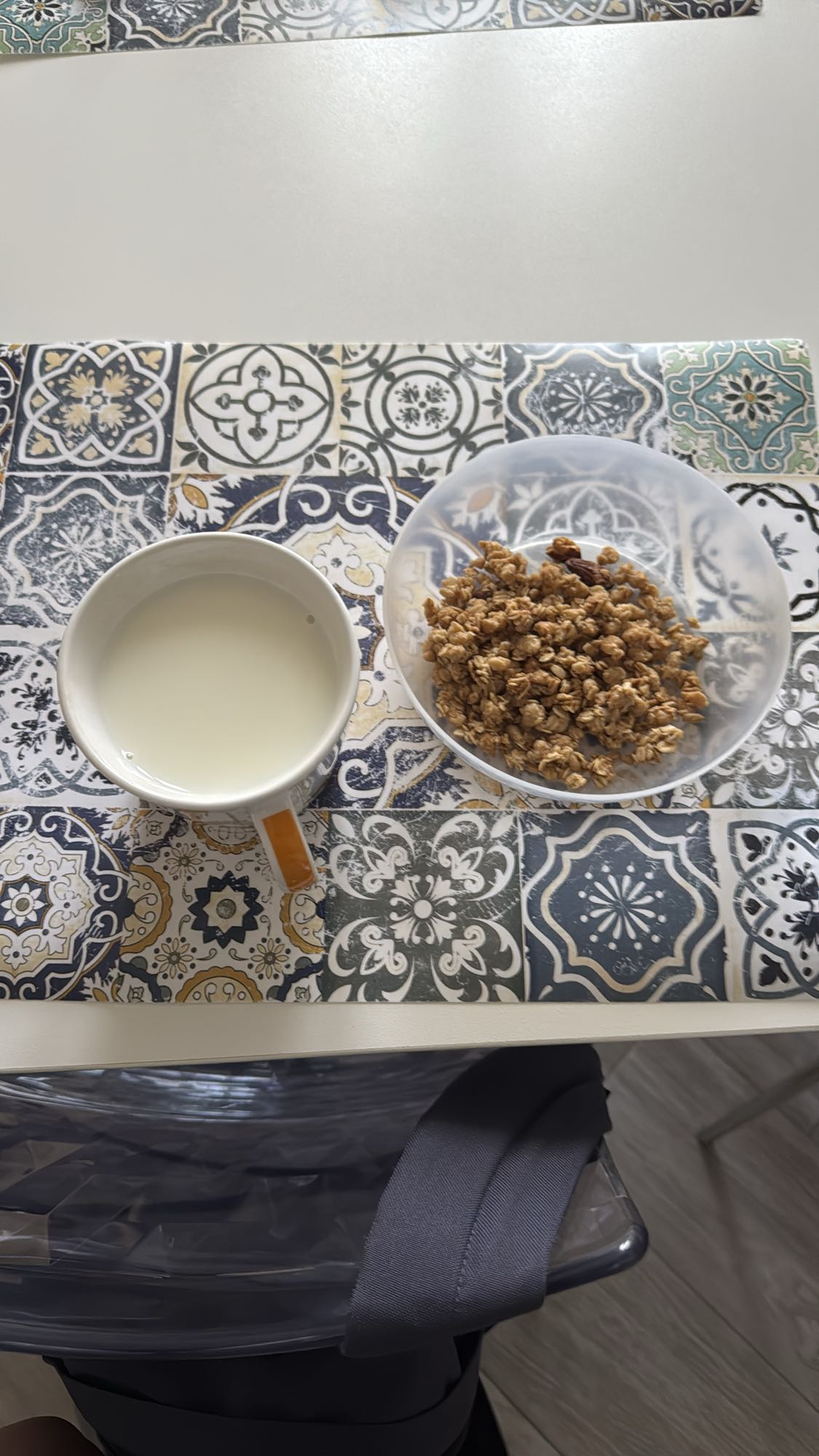 Latte e granola