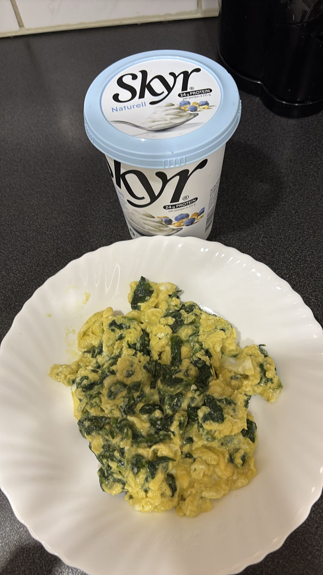 Eggerøre med skyr