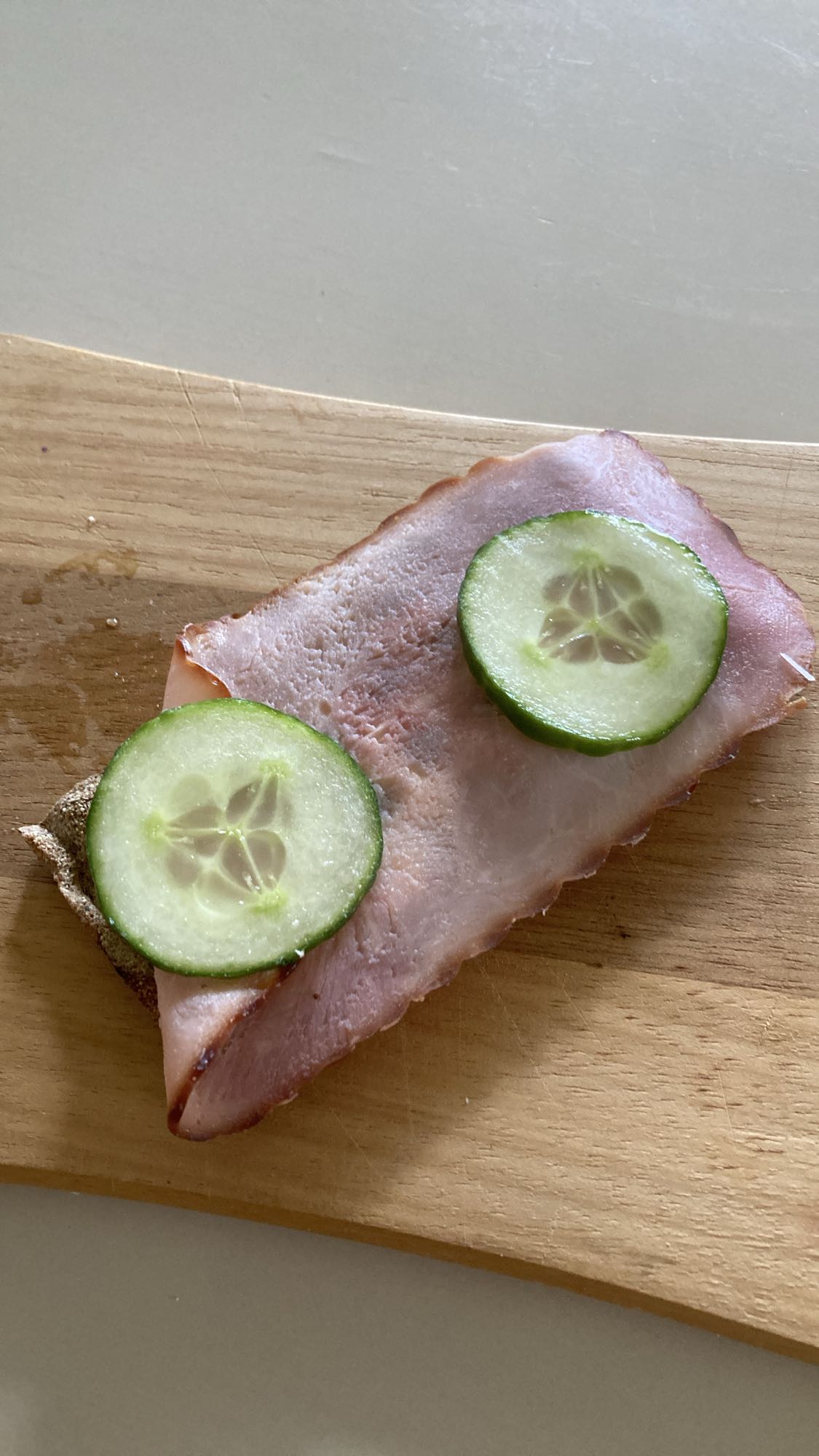 Smörgås med skinka