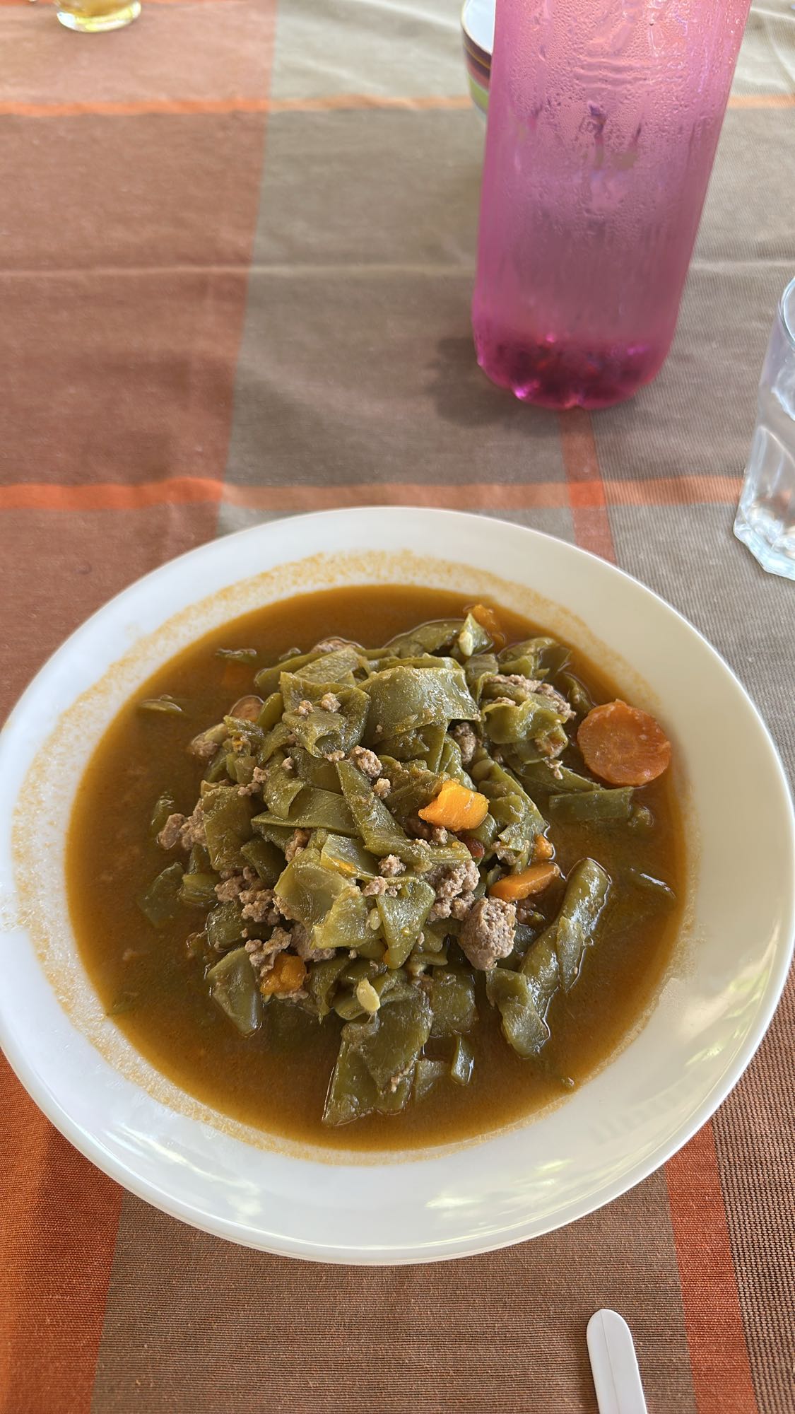 guiso de judías verdes