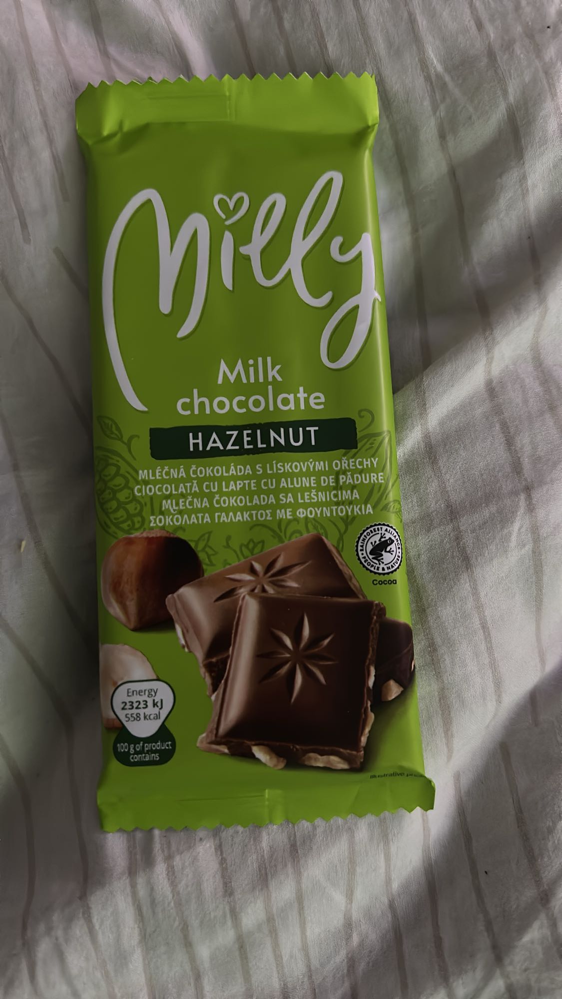 Milka Hazelnut Bar