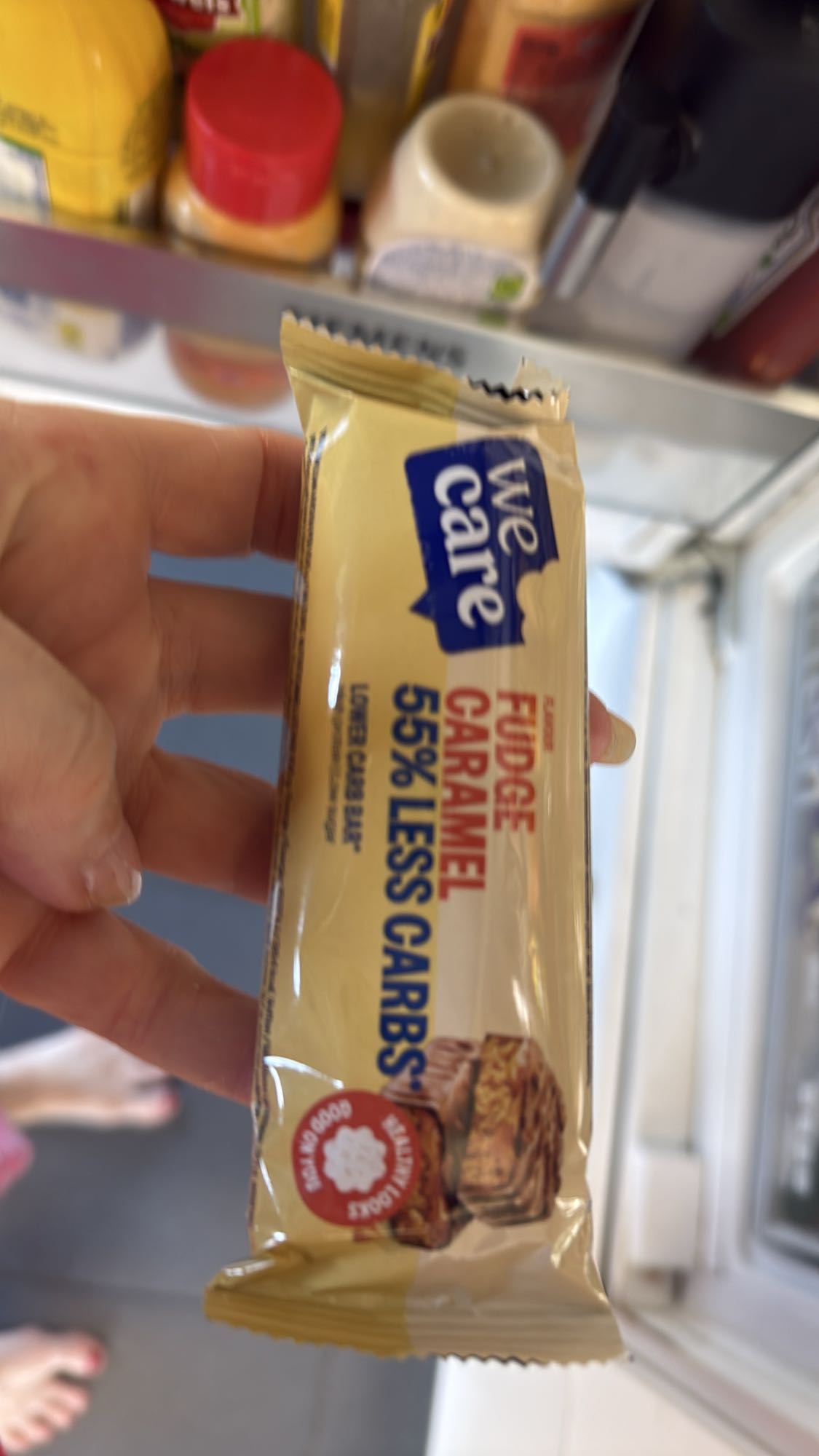Fudge karamel reep