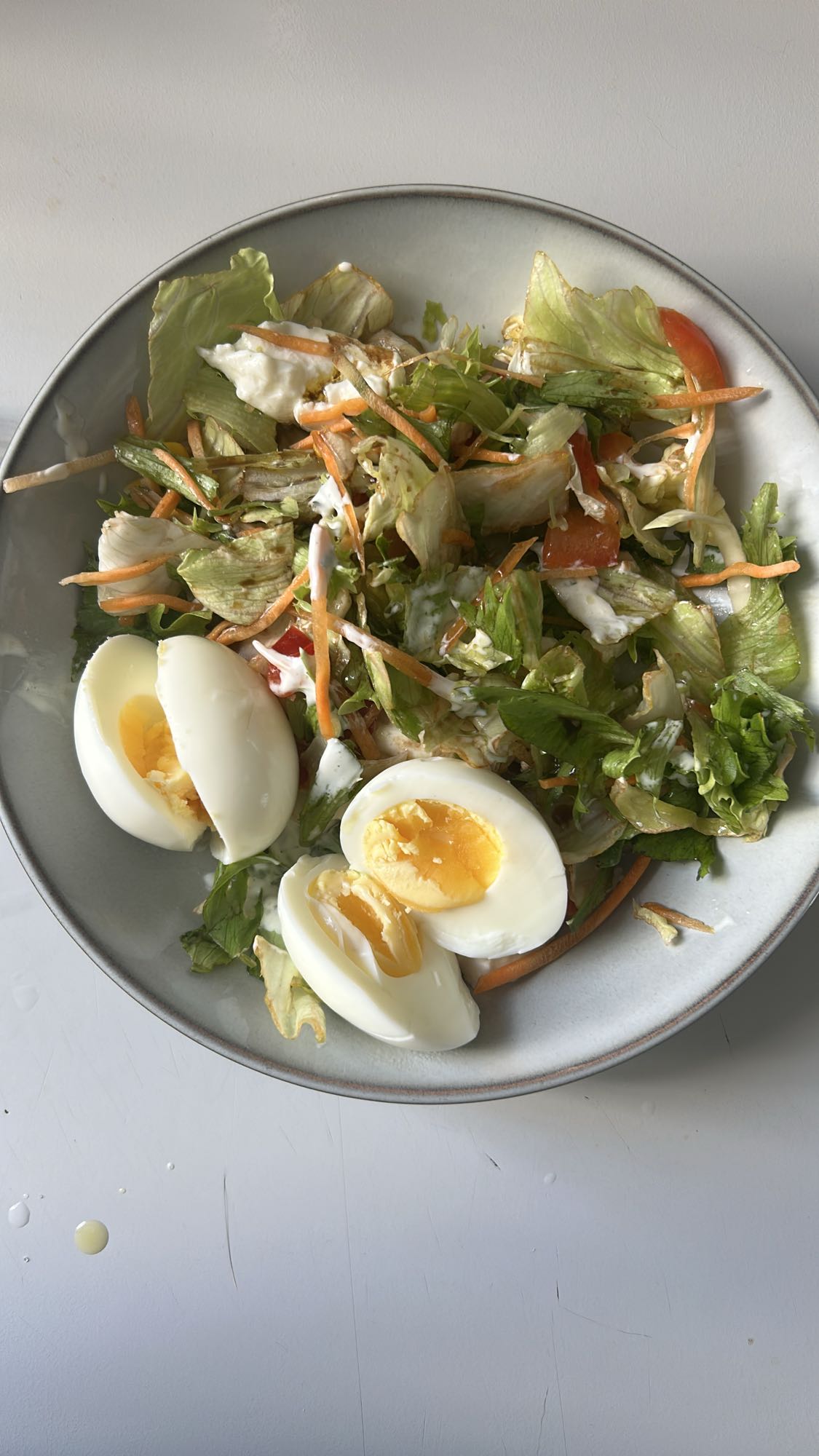 Egg Garden Salad