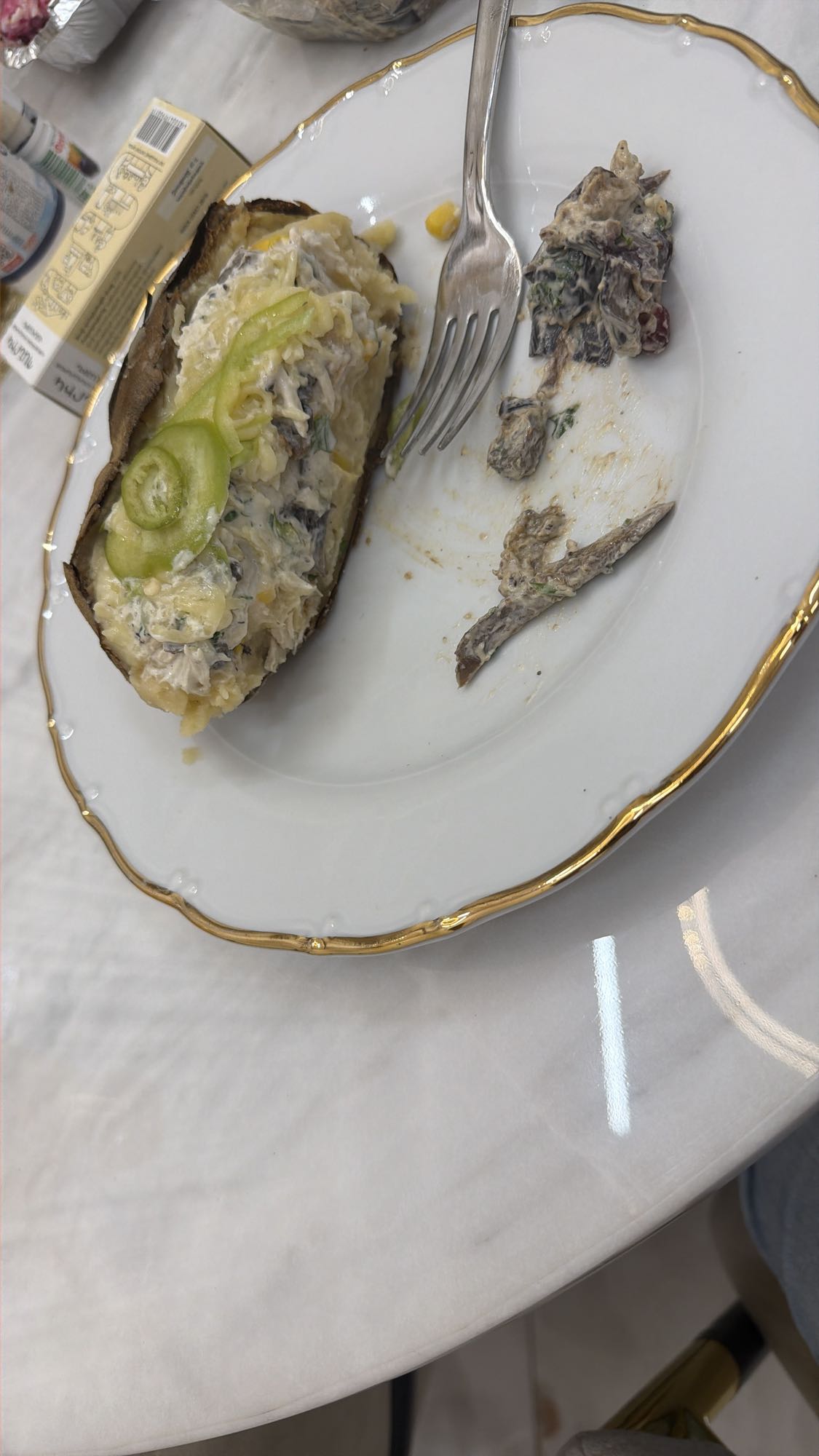 Creamy Stuffed Potato