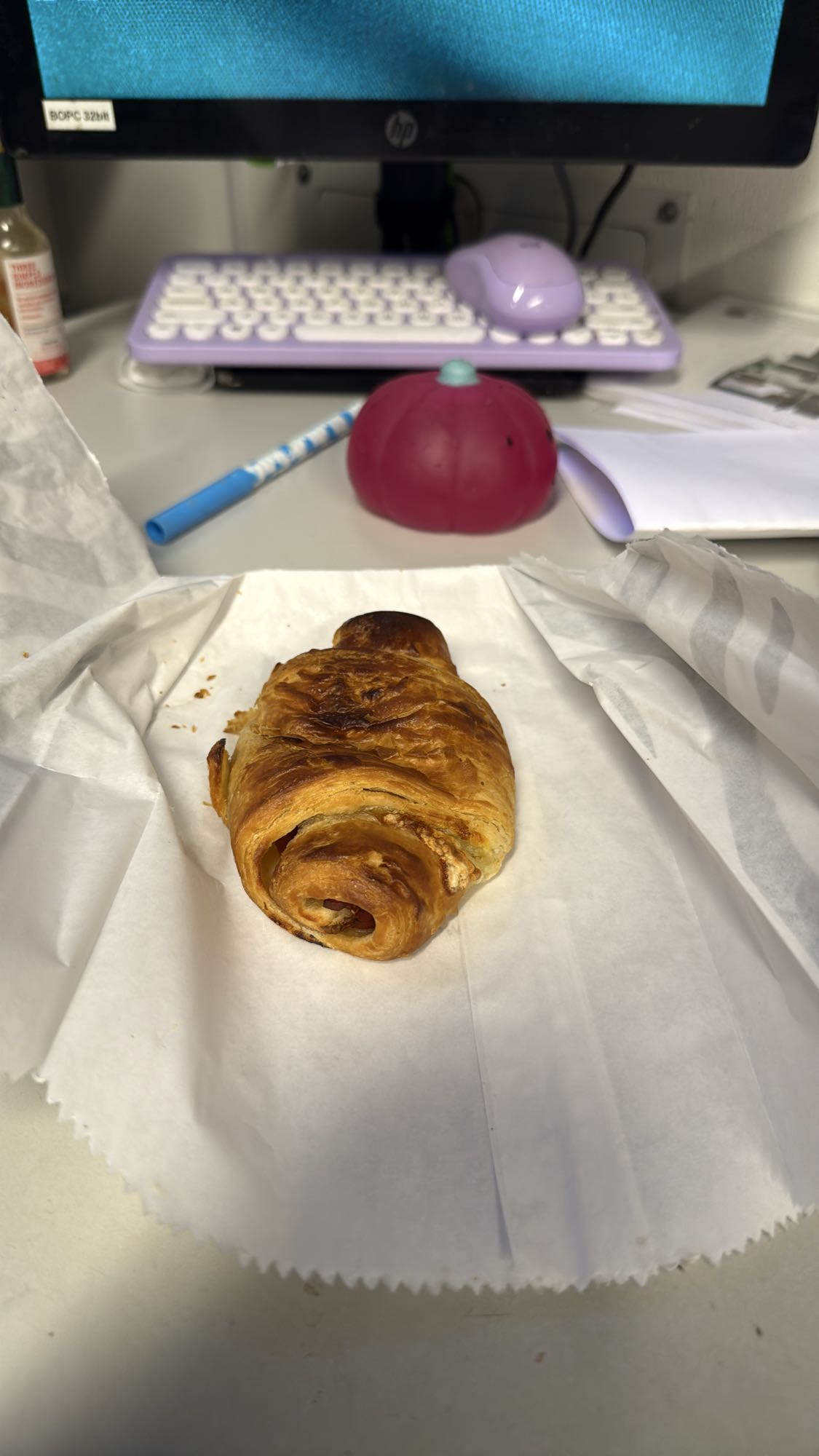 Starbucks Ham and Swiss Croissant