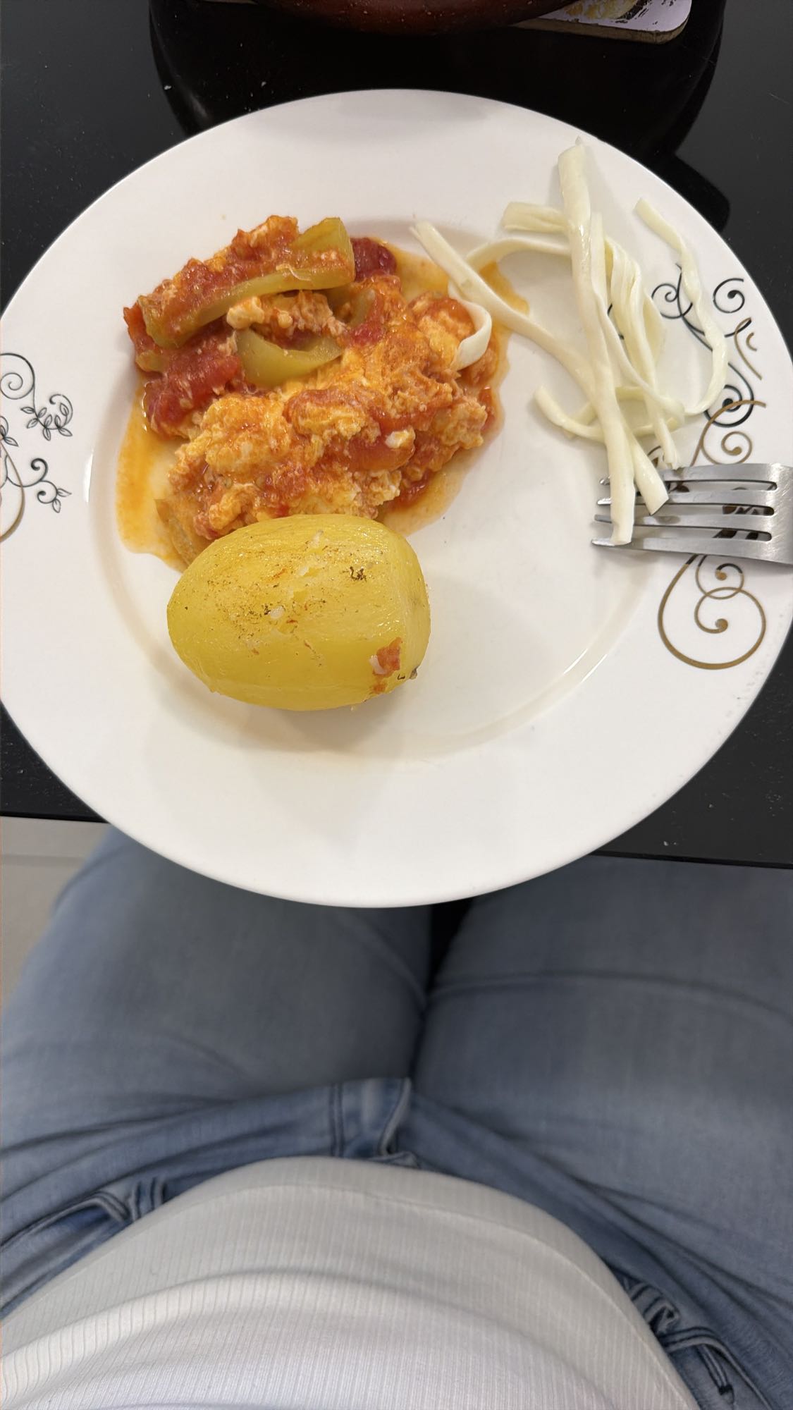 Eggs Potato and Cheese