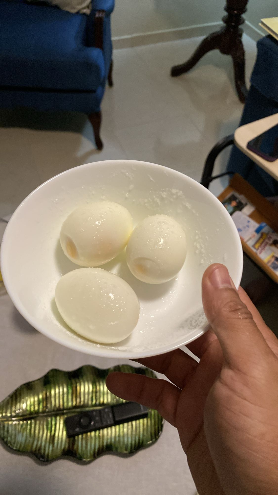 huevos cocidos