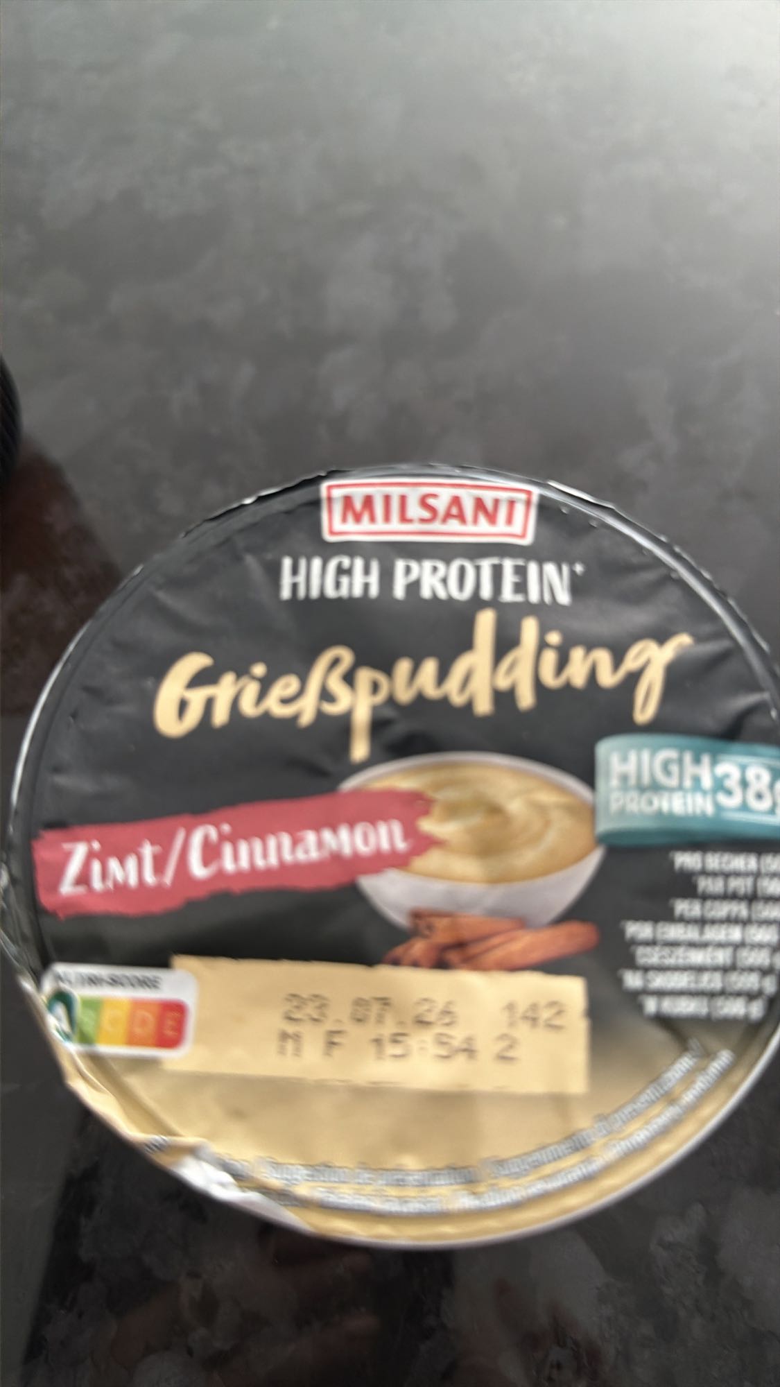 High Protein Grießpudding