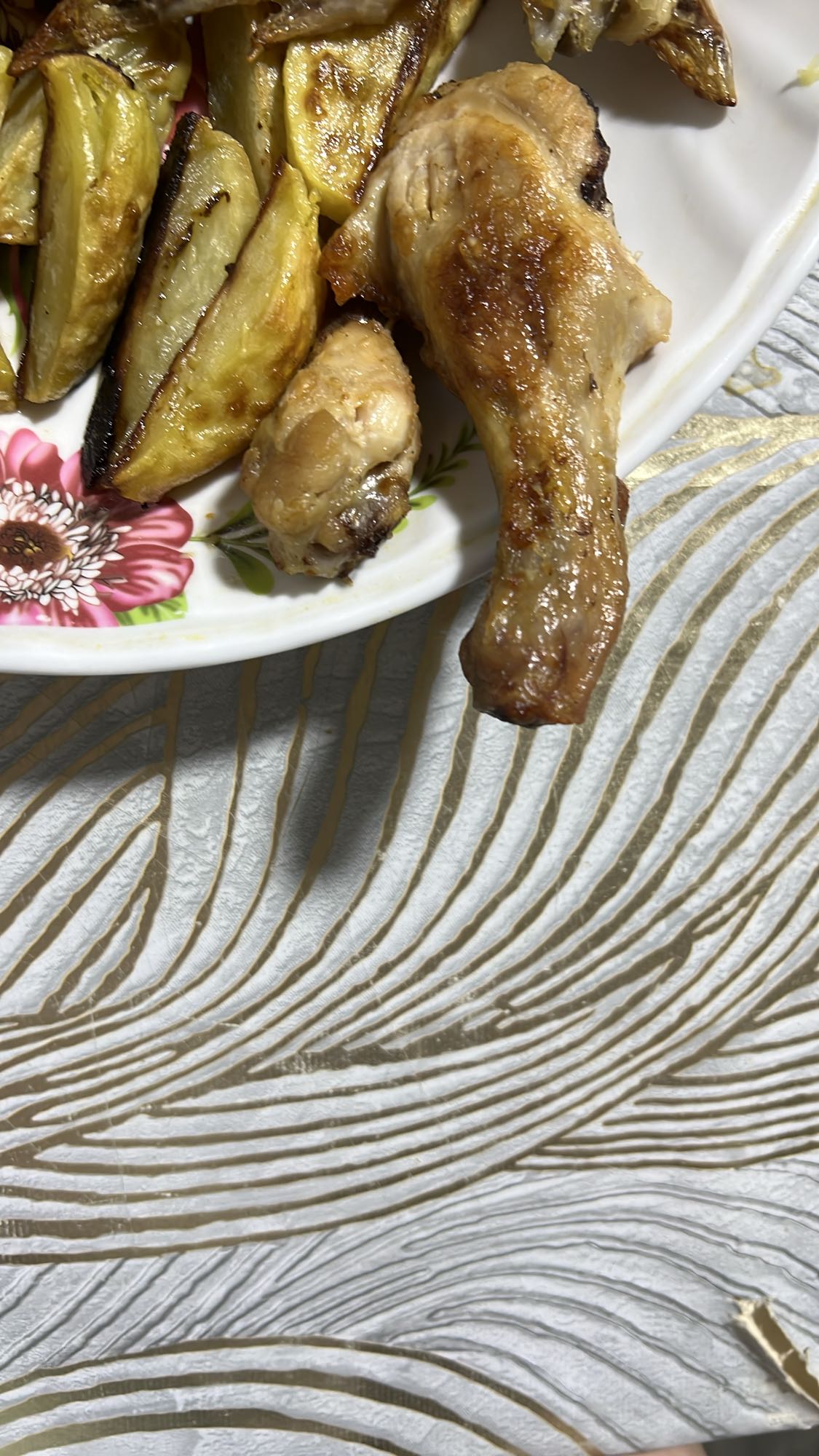 Курица с картофелем